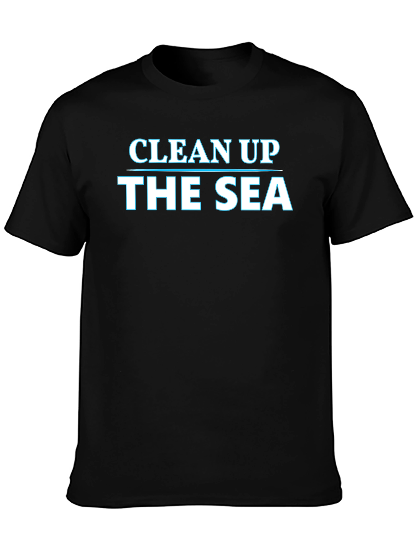 Clean Up the Sea Graphic T-Shirt