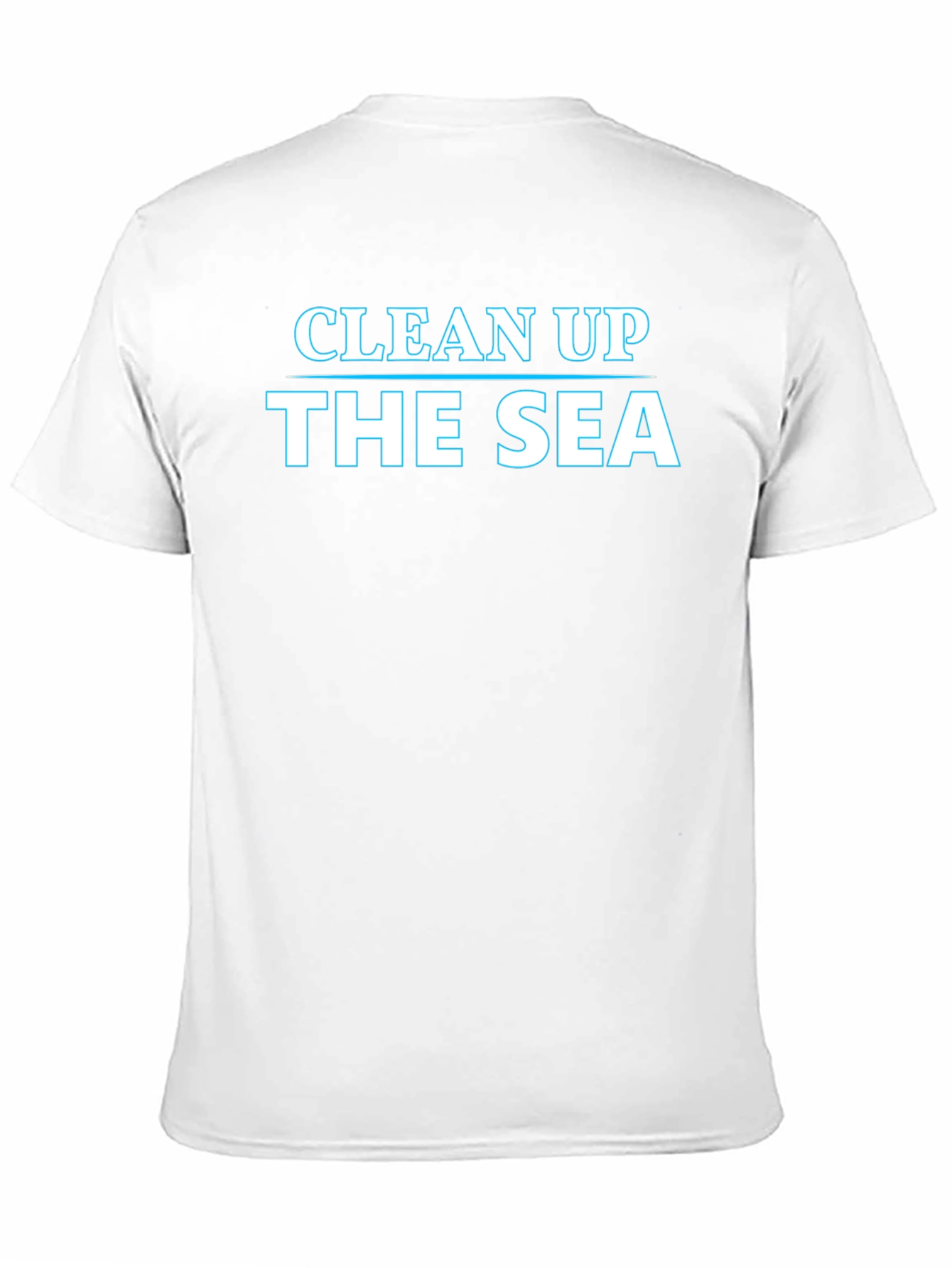 Clean Up the Sea Graphic T-Shirt