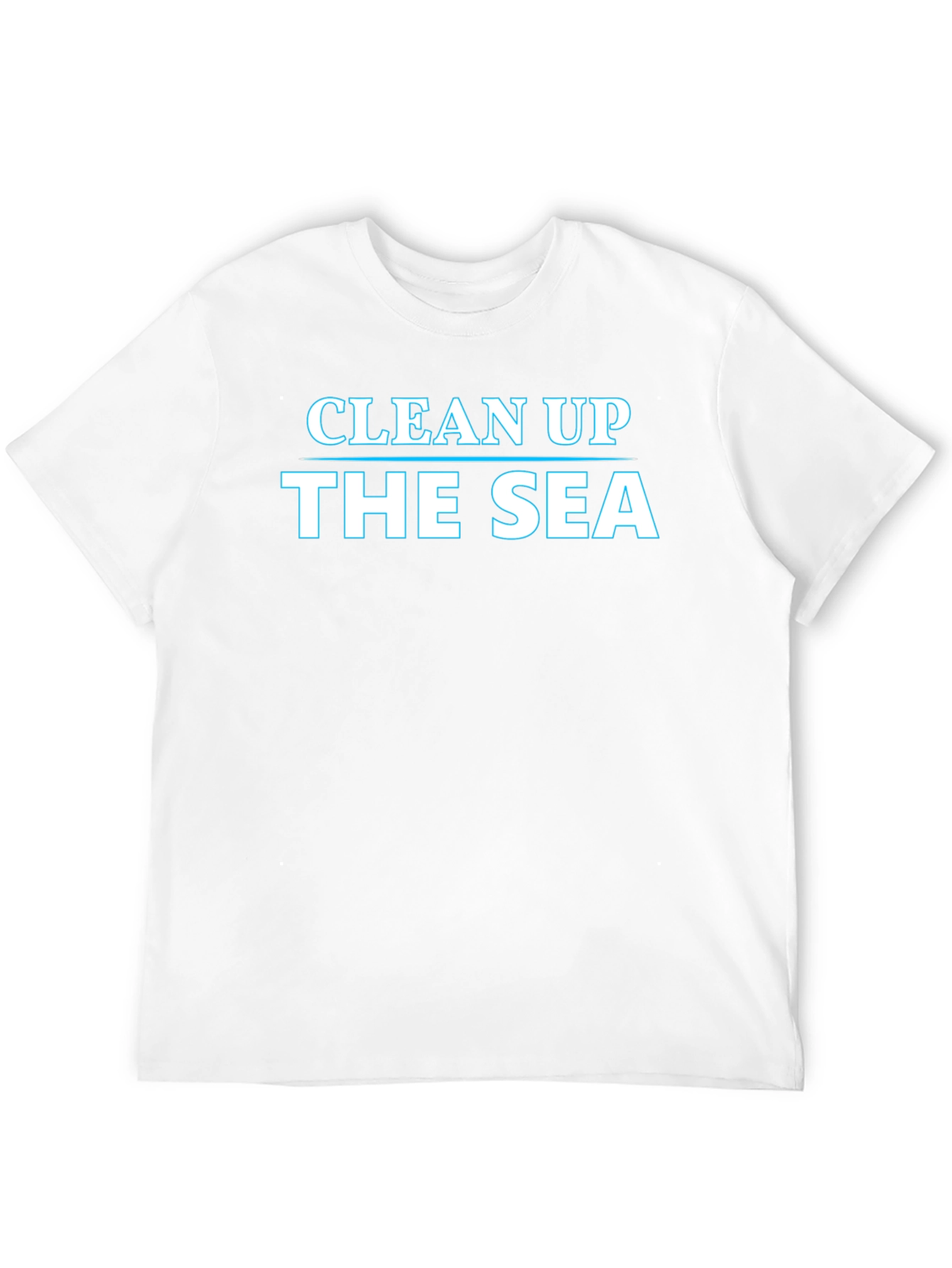 Clean Up the Sea Graphic T-Shirt