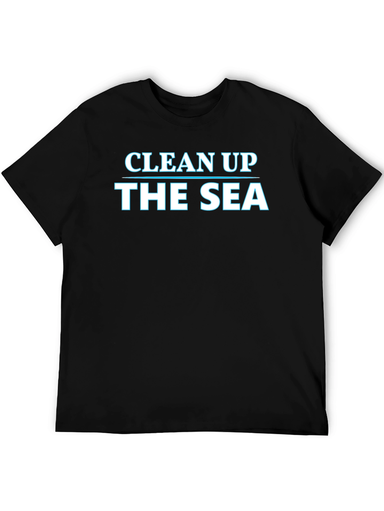 Clean Up the Sea Graphic T-Shirt