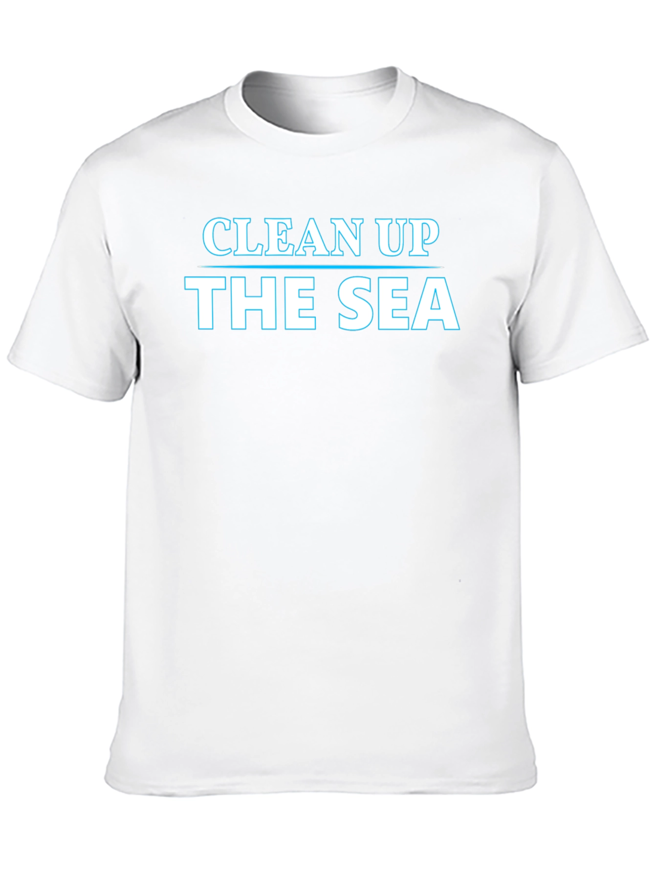 Clean Up the Sea Graphic T-Shirt