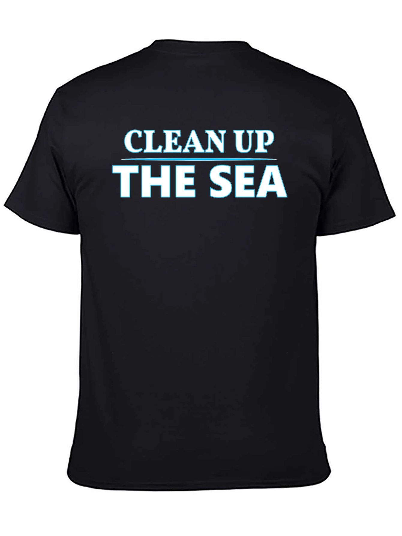 Clean Up the Sea Graphic T-Shirt