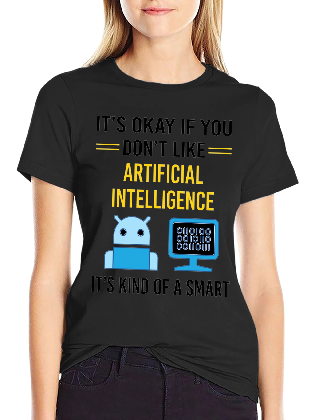 Artificial Intelligence T-Shirt - Funny Tech Geek Tee