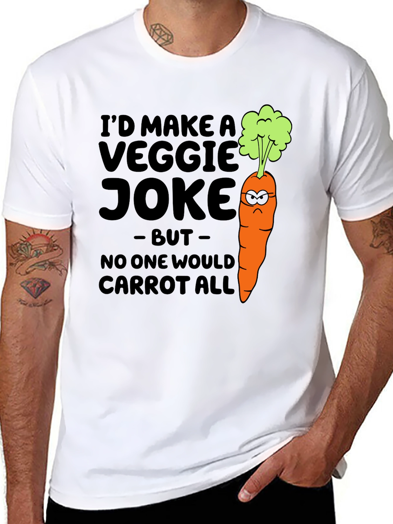 Veggie Joke Carrot Pun T-Shirt