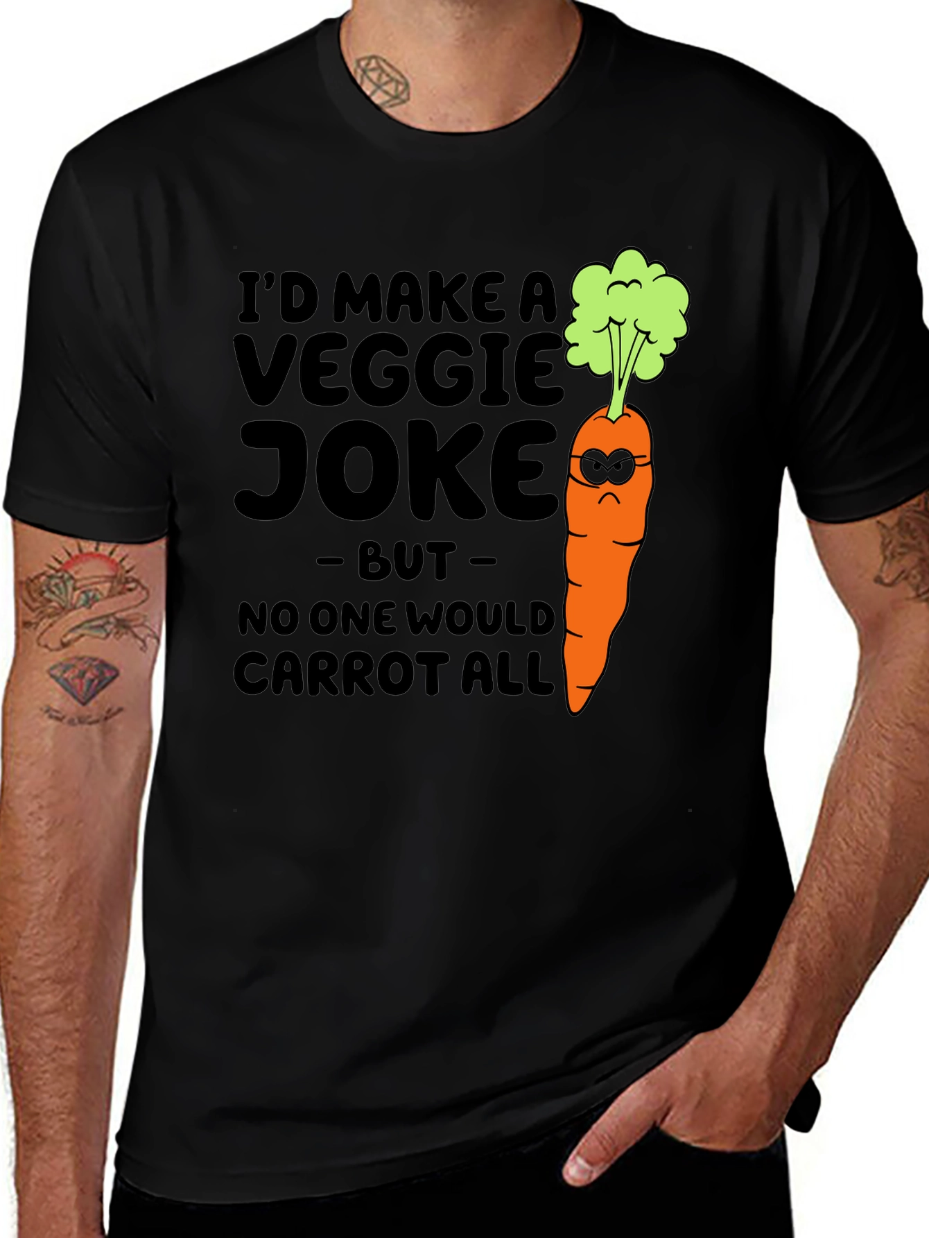 Veggie Joke Carrot Pun T-Shirt