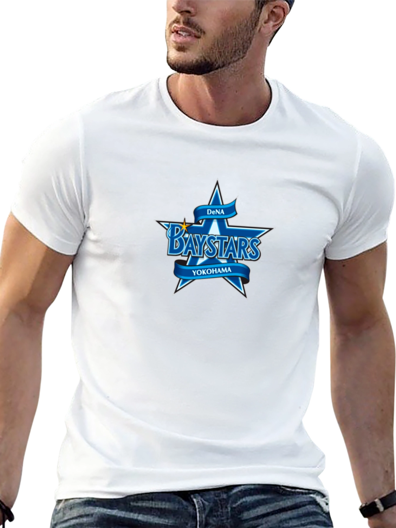 DeNA Baystars Graphic T-Shirt - Black