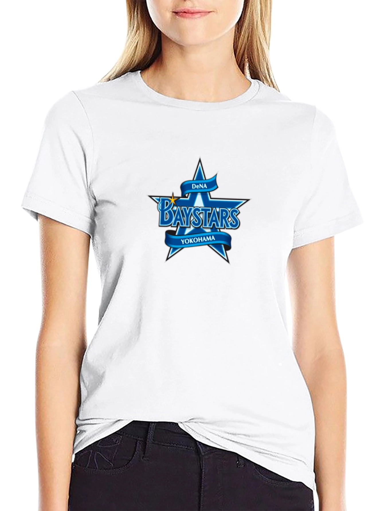 DeNA Baystars Graphic T-Shirt - Black