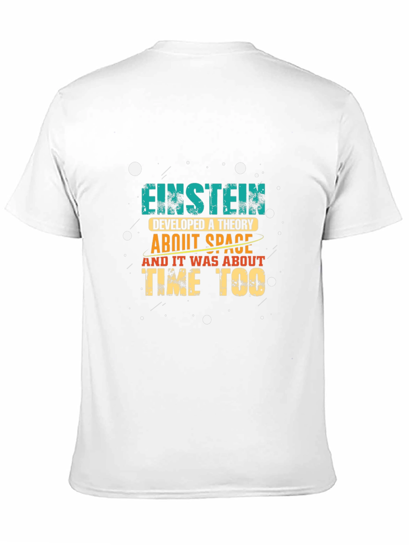 Einstein Space Theory T-Shirt - Science Geek Style
