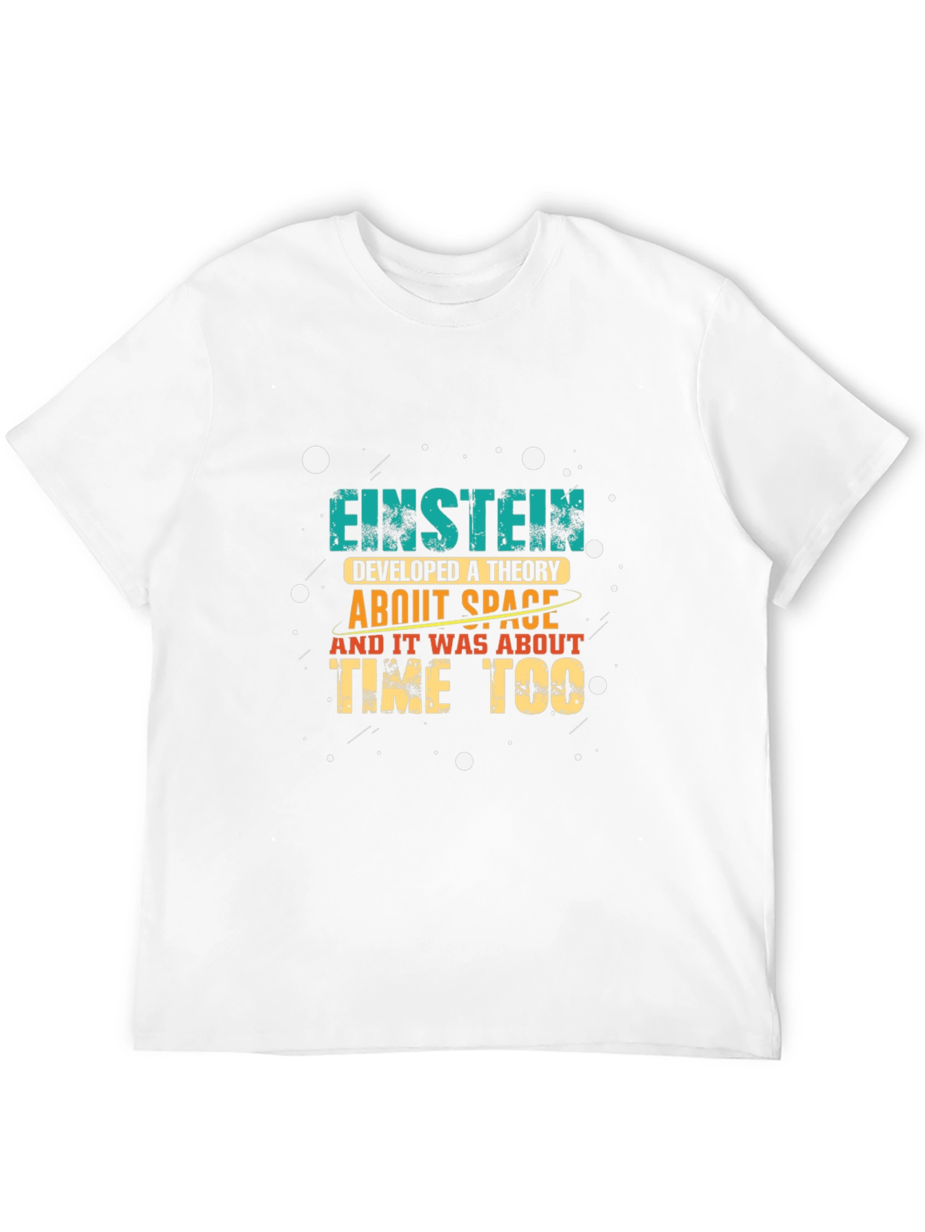 Einstein Space Theory T-Shirt - Science Geek Style