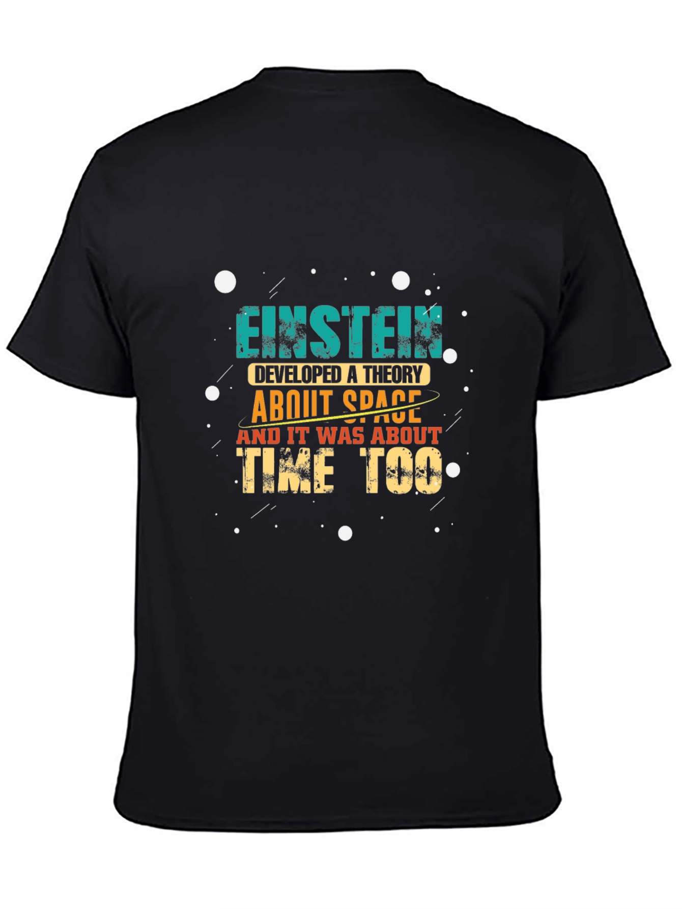 Einstein Space Theory T-Shirt - Science Geek Style