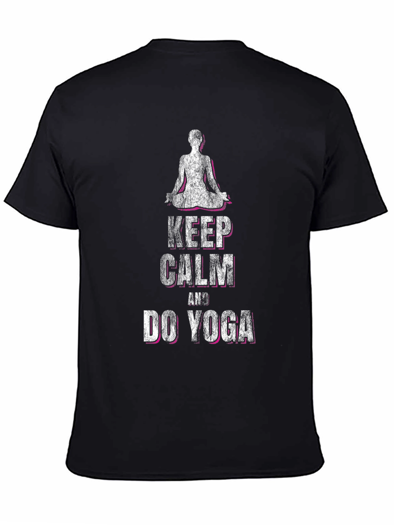 Keep Calm Yoga Graphic Tee