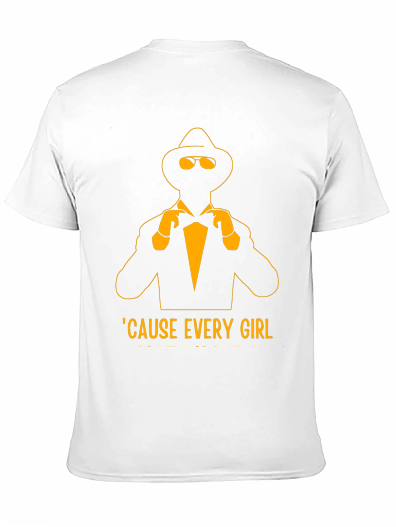 Dapper Silhouette Bow Tie T-Shirt