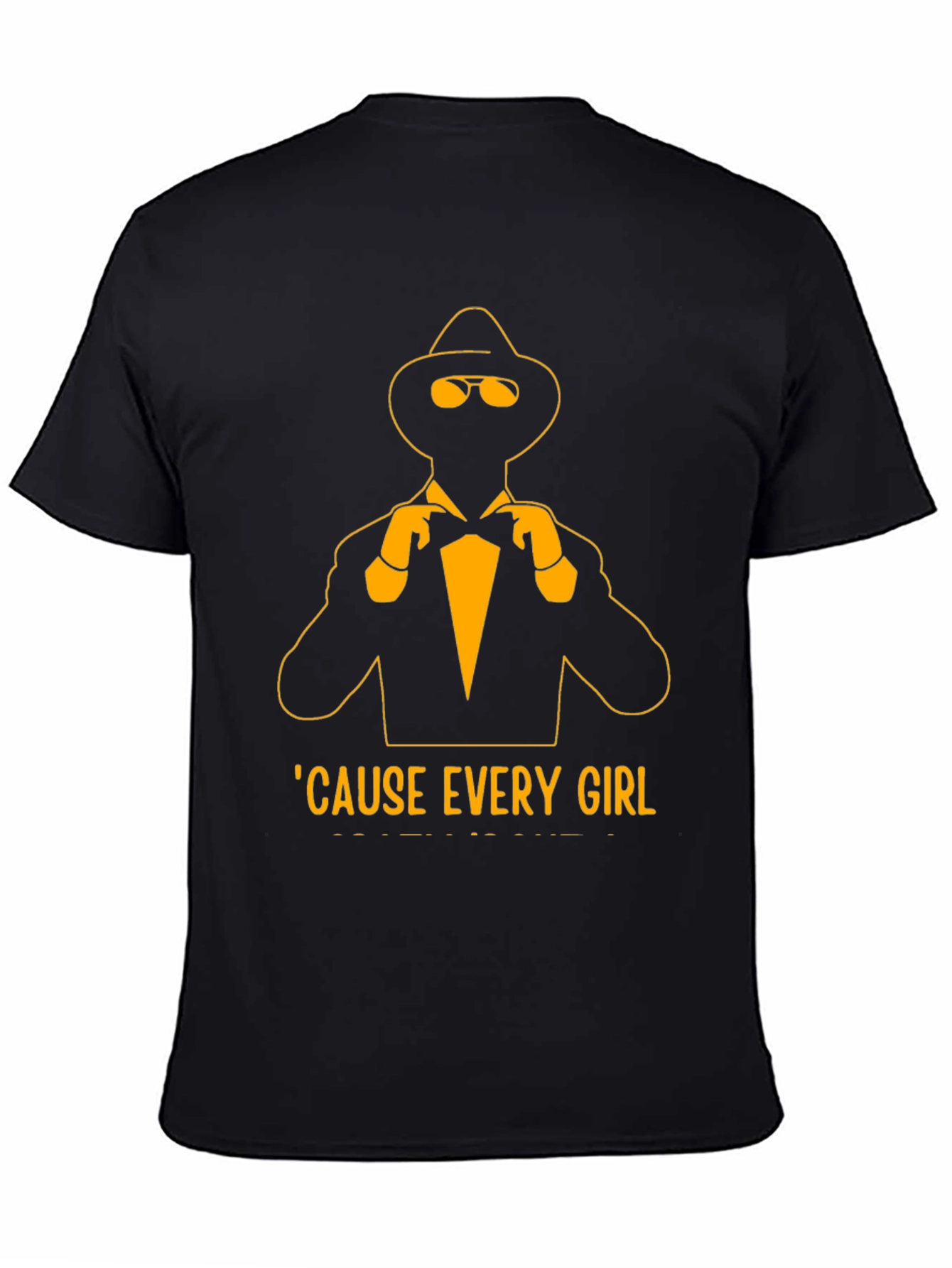 Dapper Silhouette Bow Tie T-Shirt