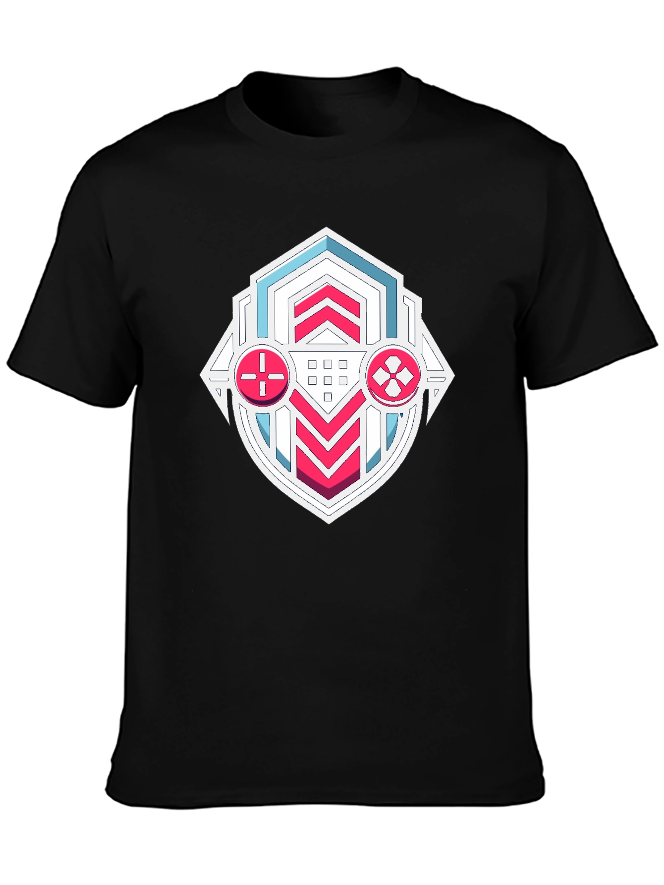 Gaming T-Shirt - Cool Badge Design