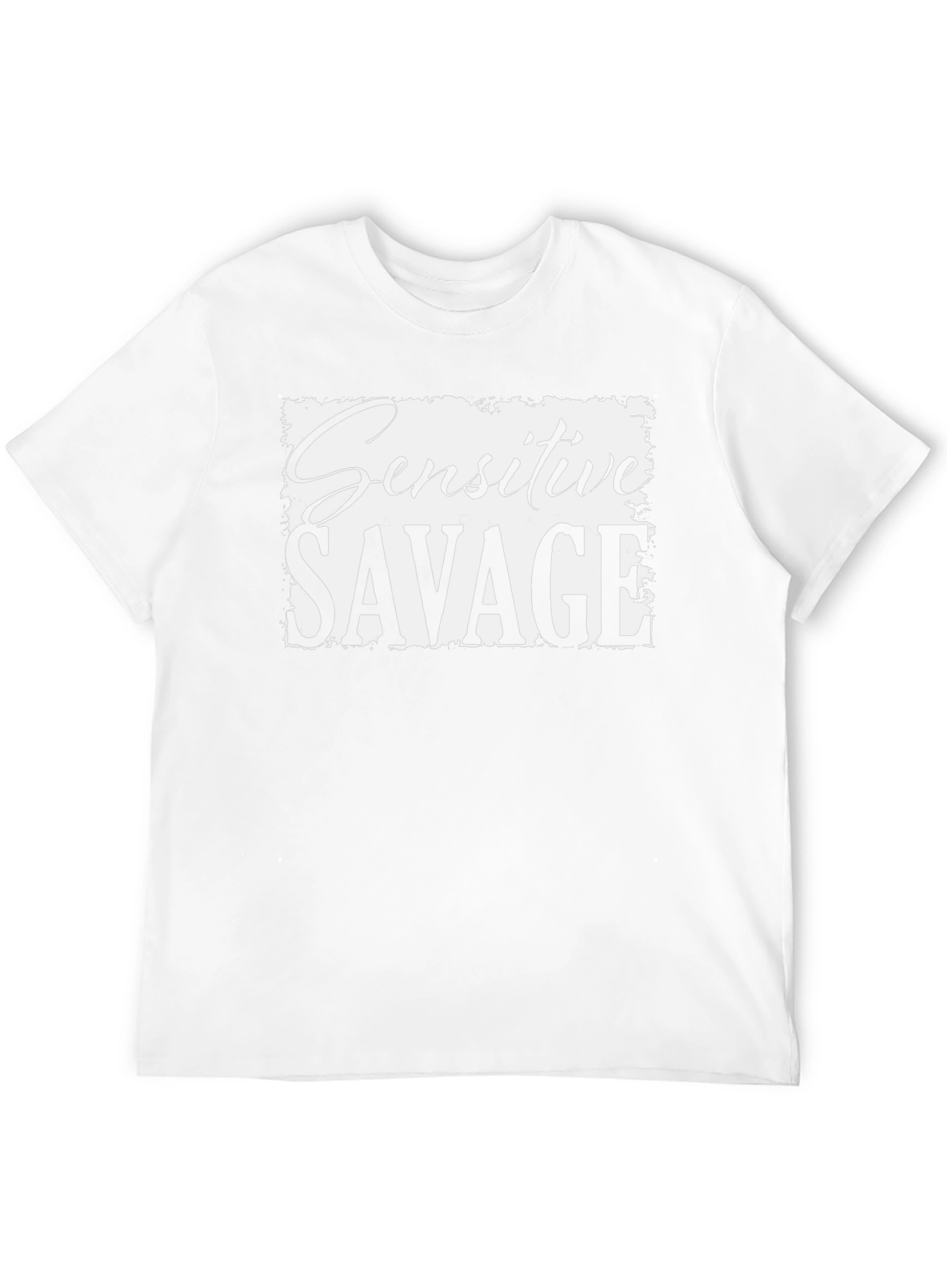 Sensitive Savage Graphic T-Shirt - Soft & Stylish