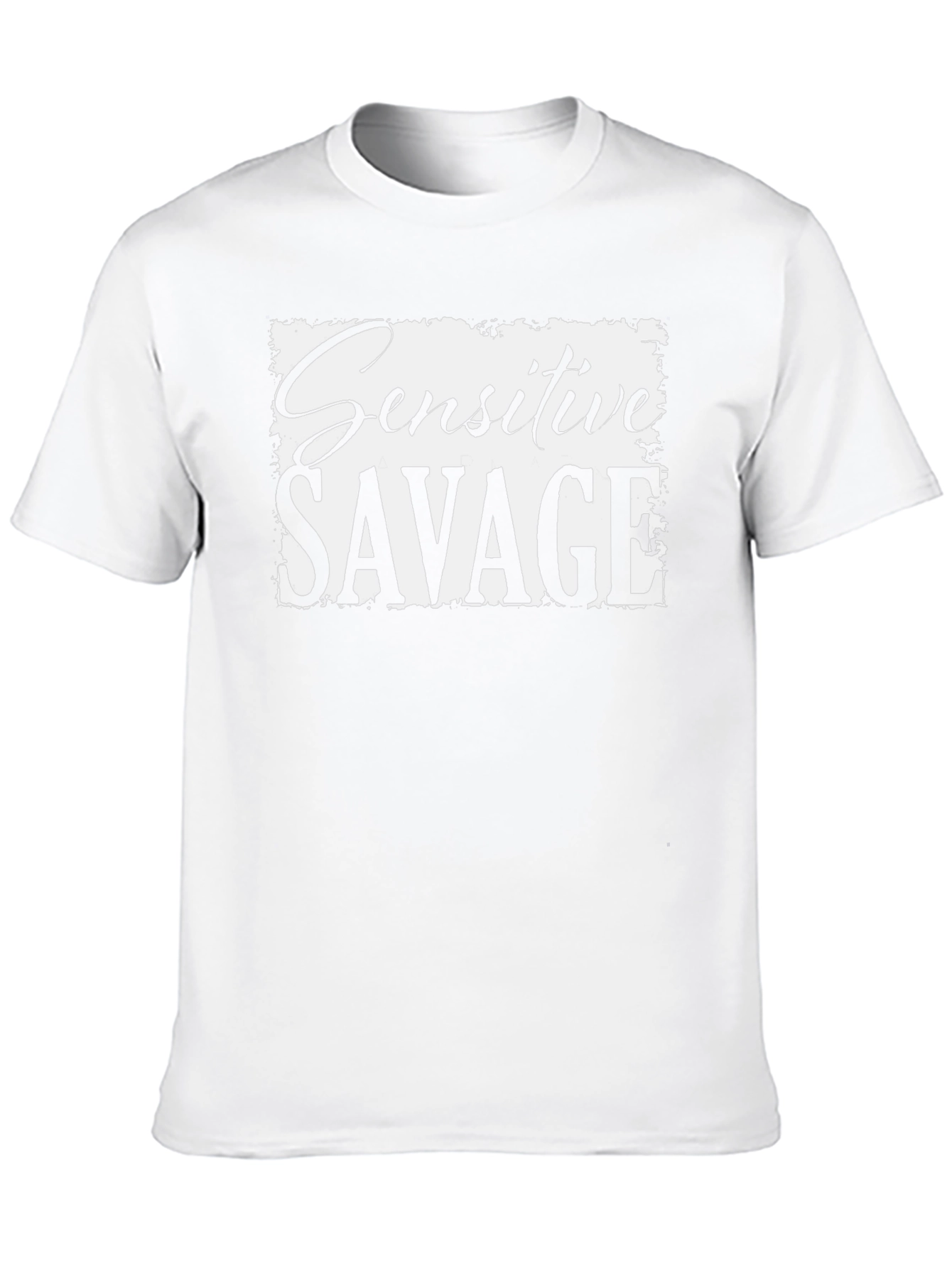 Sensitive Savage Graphic T-Shirt - Soft & Stylish