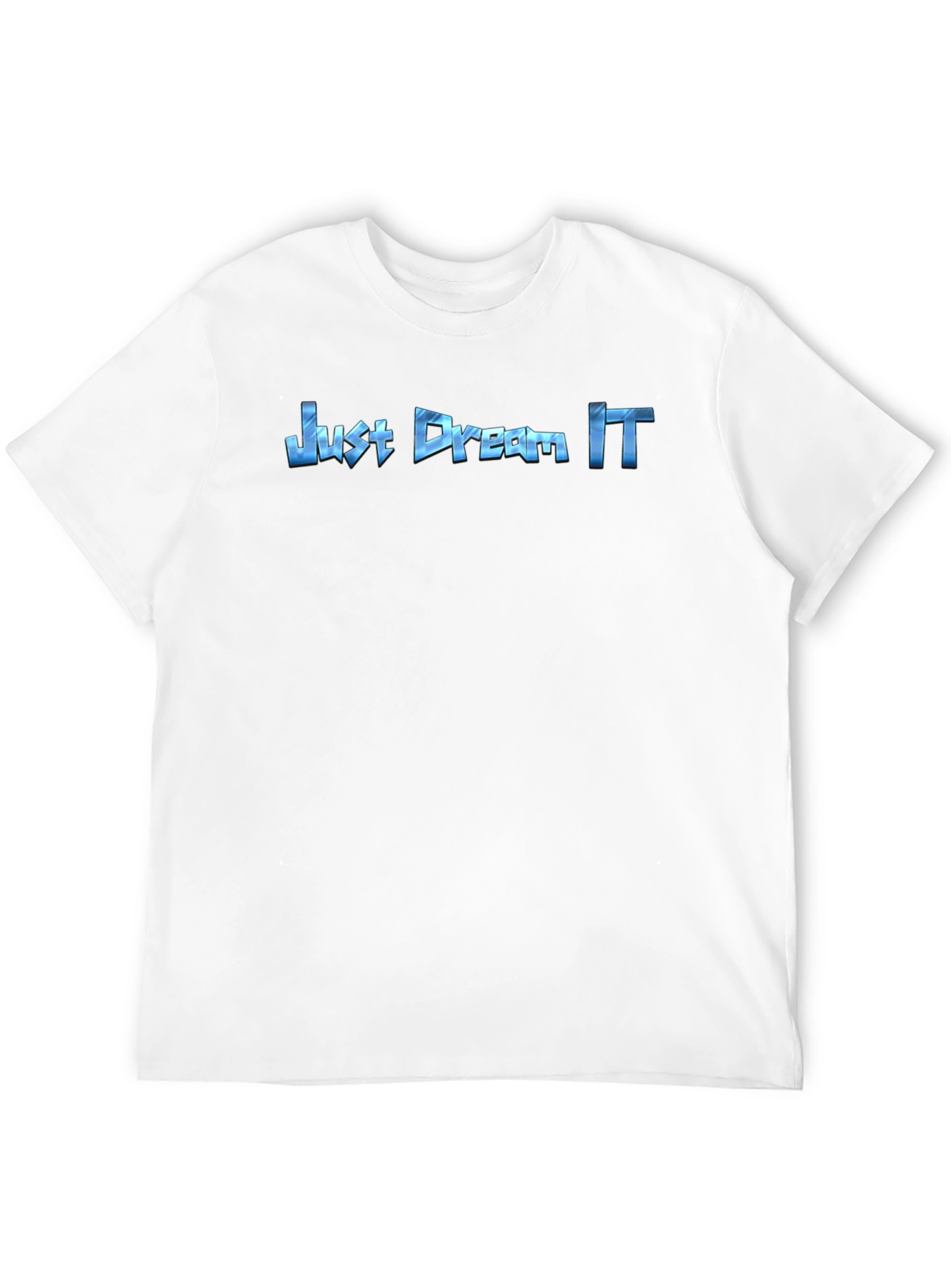 Just Dream It Graphic Tee - Black Cotton T-Shirt