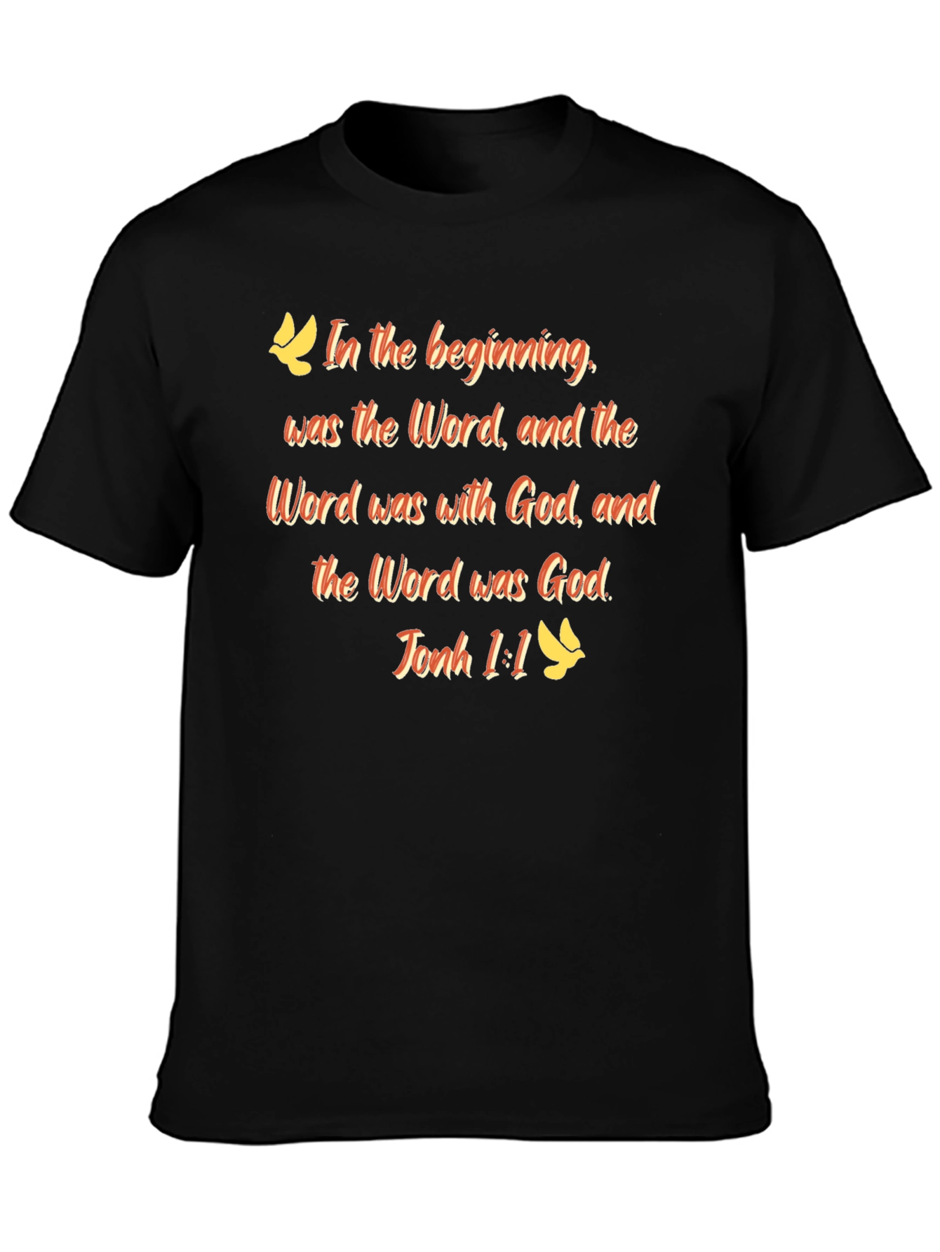 Religious T-Shirt - John 1:1 Bible Verse