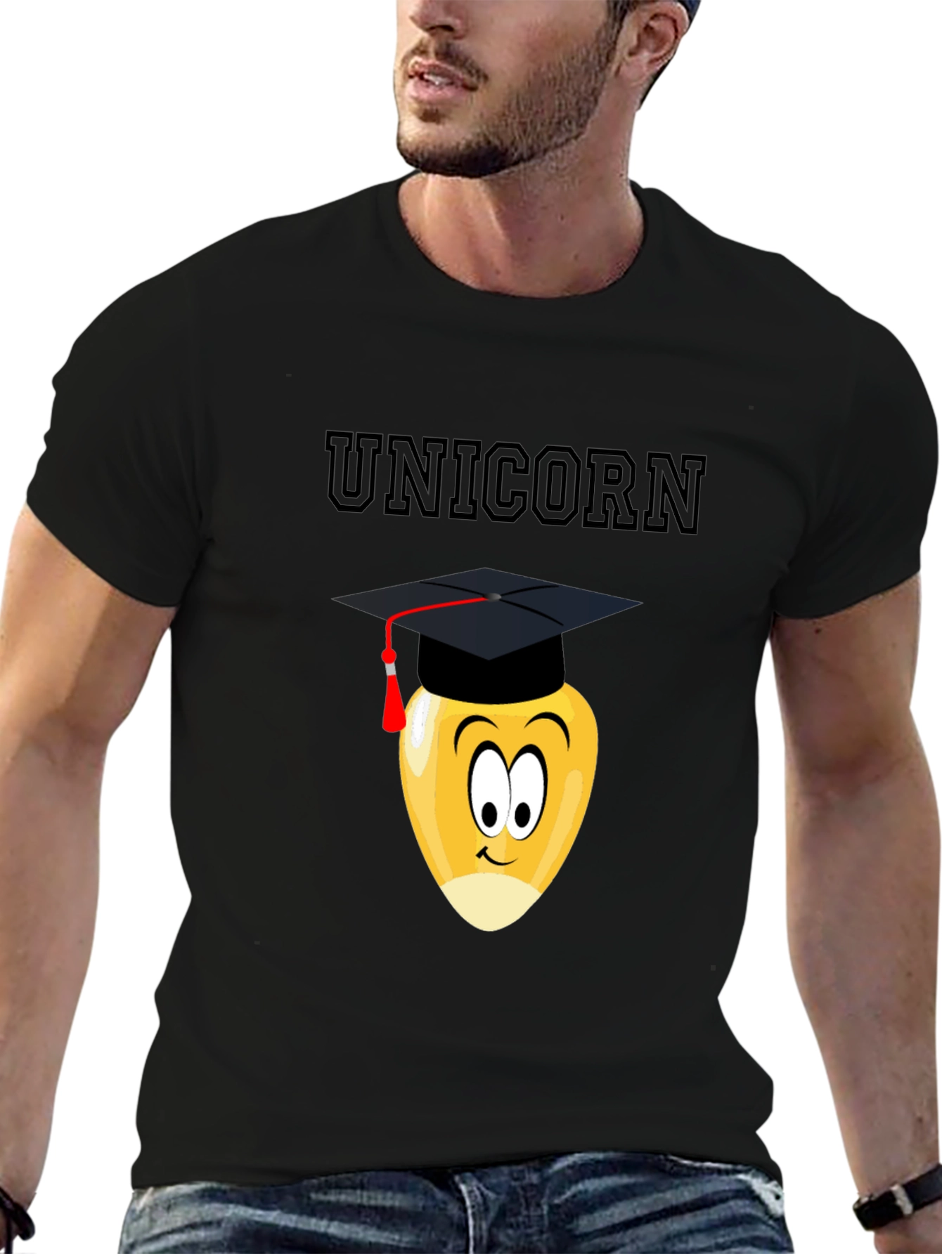 Unicorn Grad Corn T-Shirt
