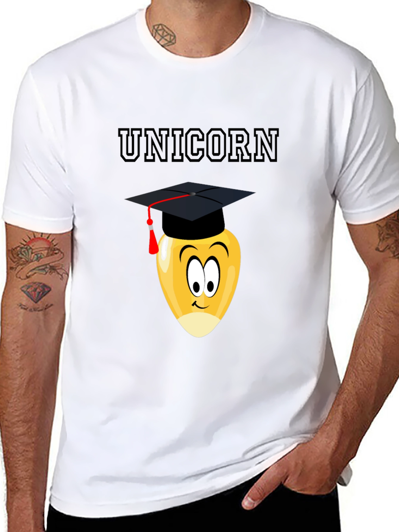 Unicorn Grad Corn T-Shirt