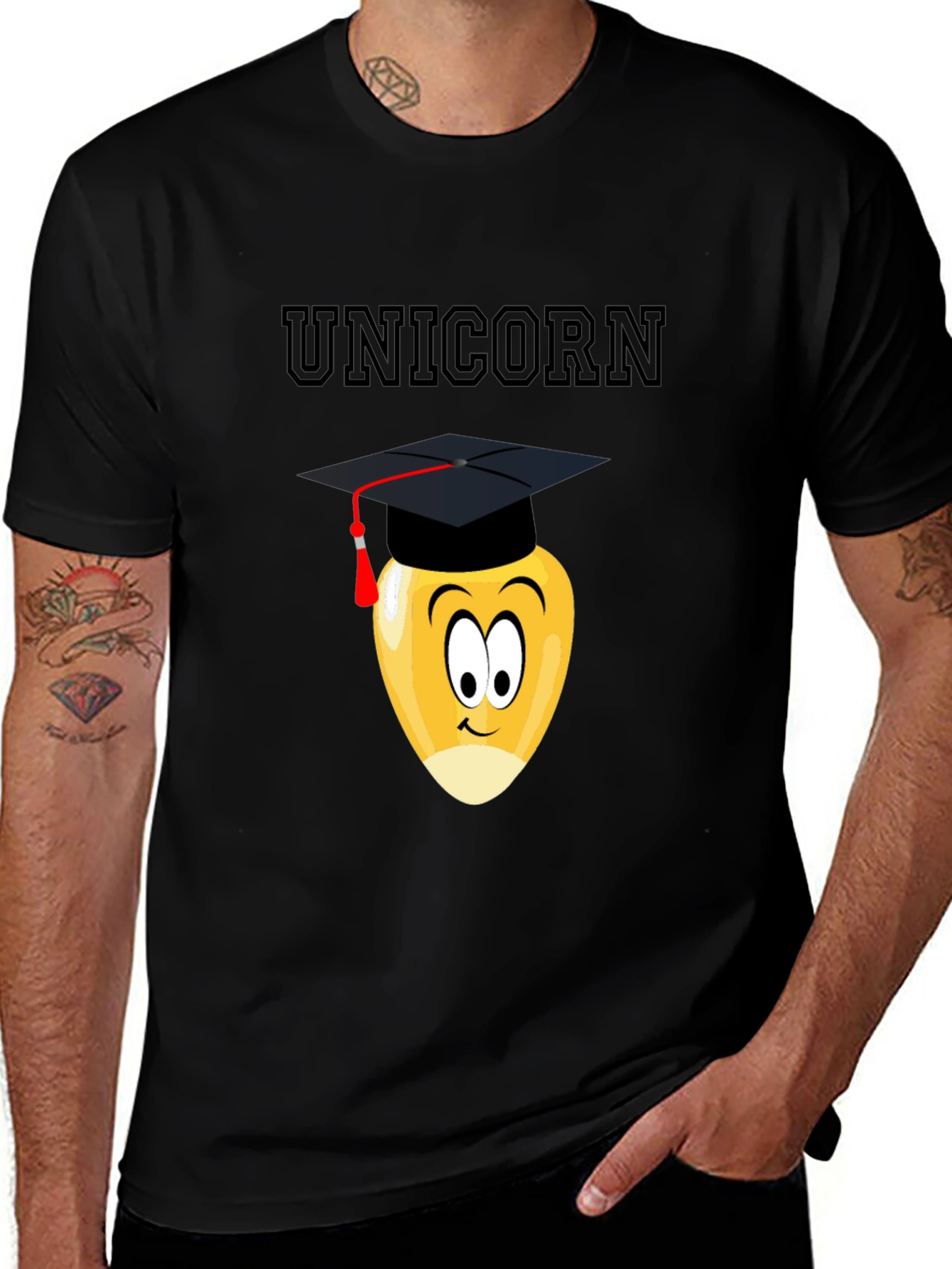 Unicorn Grad Corn T-Shirt