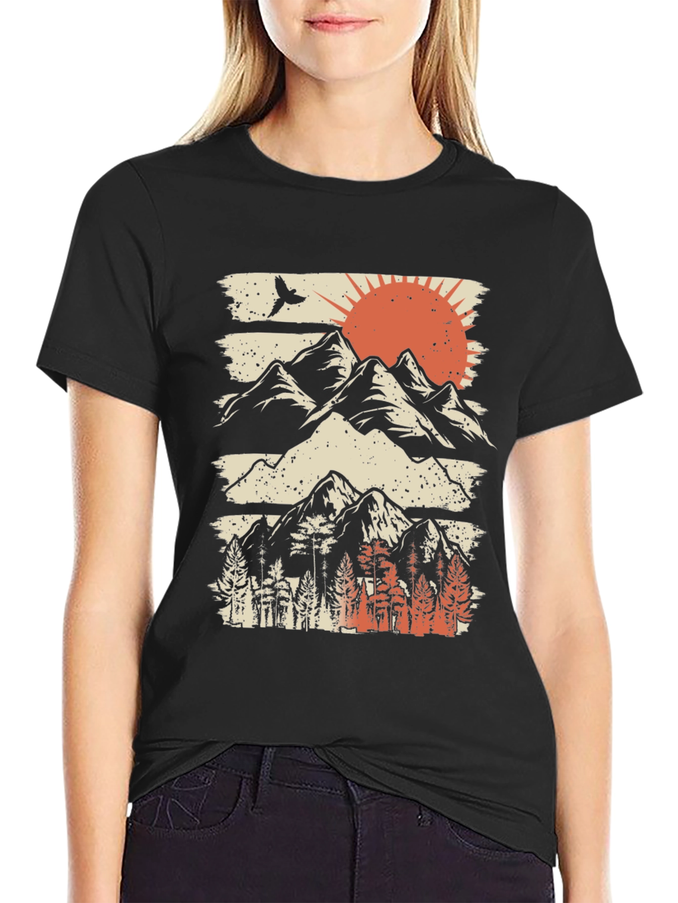 Mountainscape Graphic Tee - Adventure Ready Style
