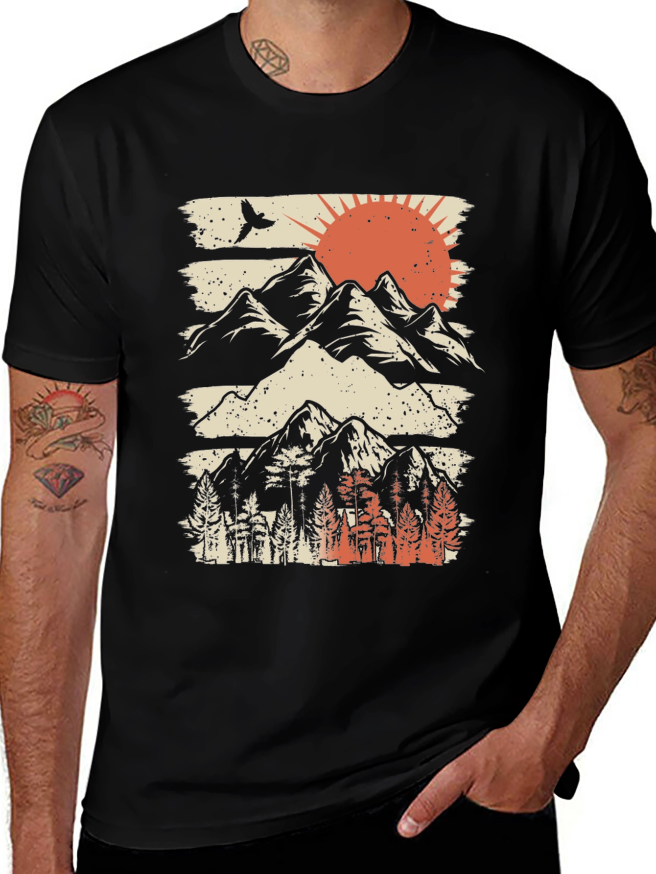 Mountainscape Graphic Tee - Adventure Ready Style