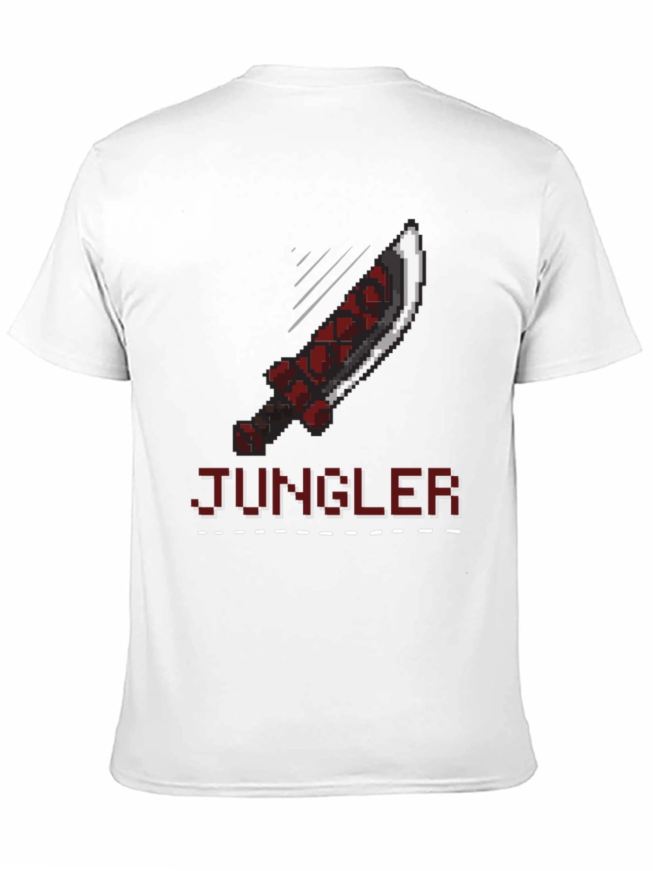 Pixel Art Jungler T-Shirt - Gaming Apparel
