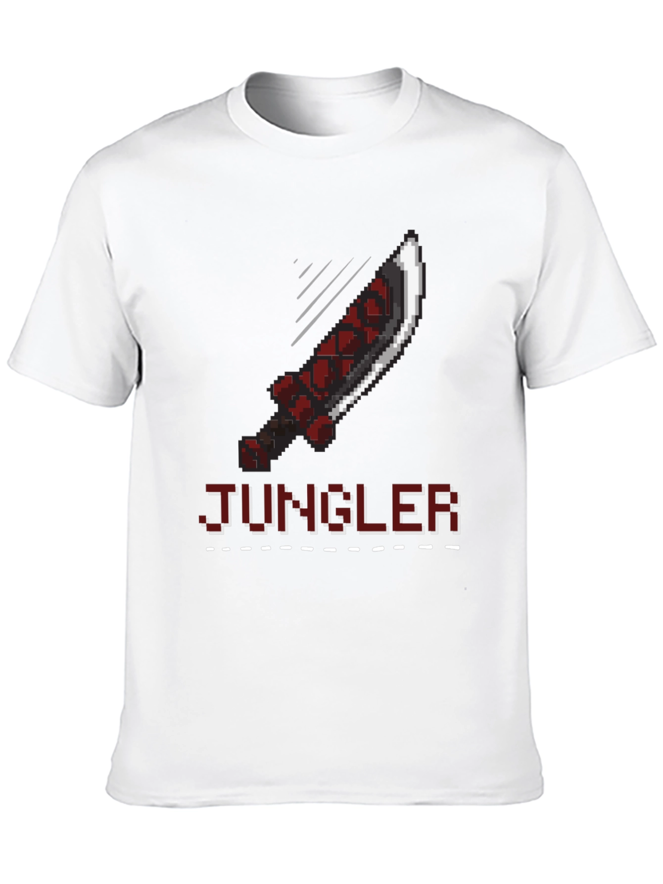 Pixel Art Jungler T-Shirt - Gaming Apparel
