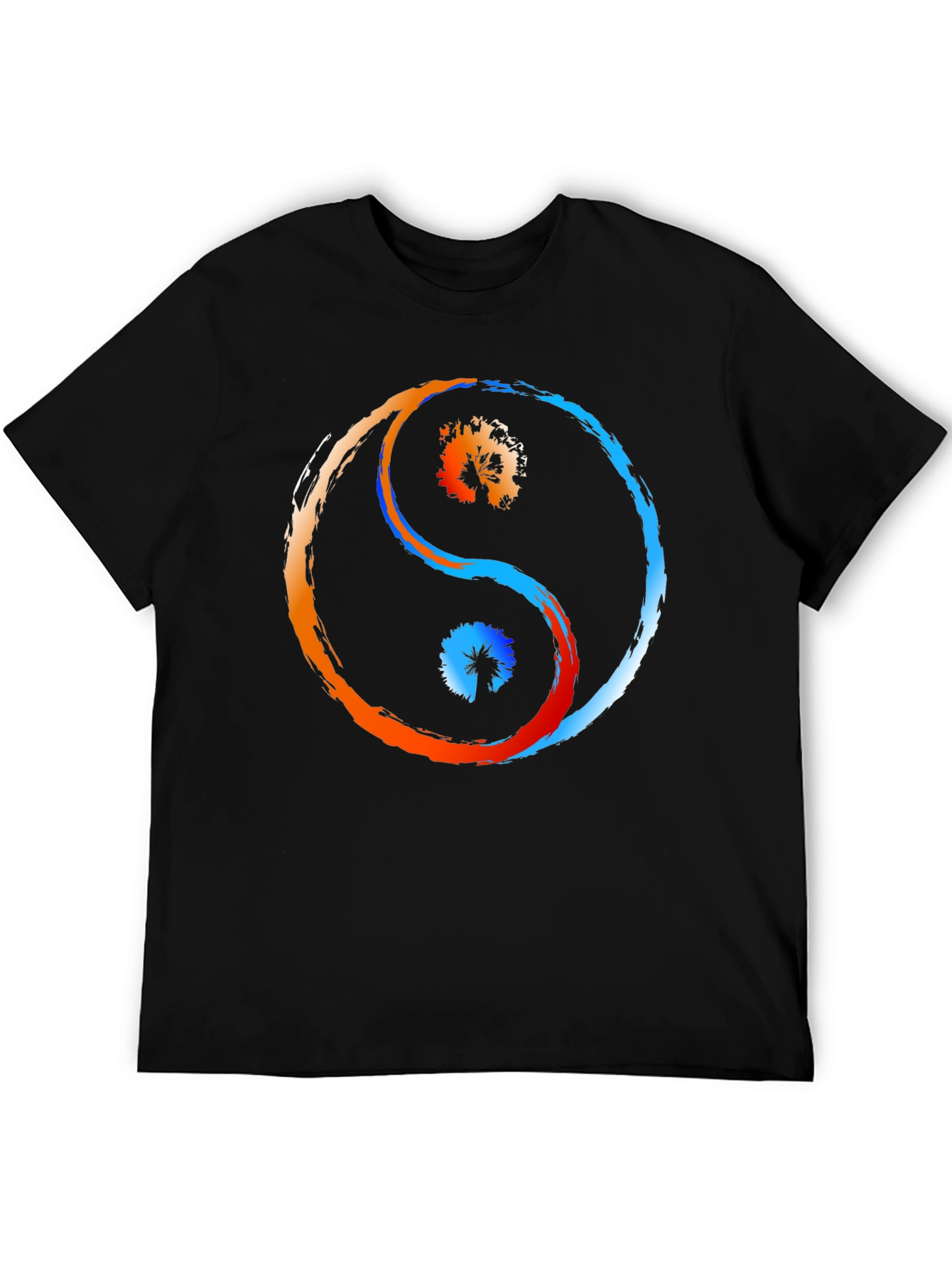 Yin Yang Balance Graphic T-Shirt
