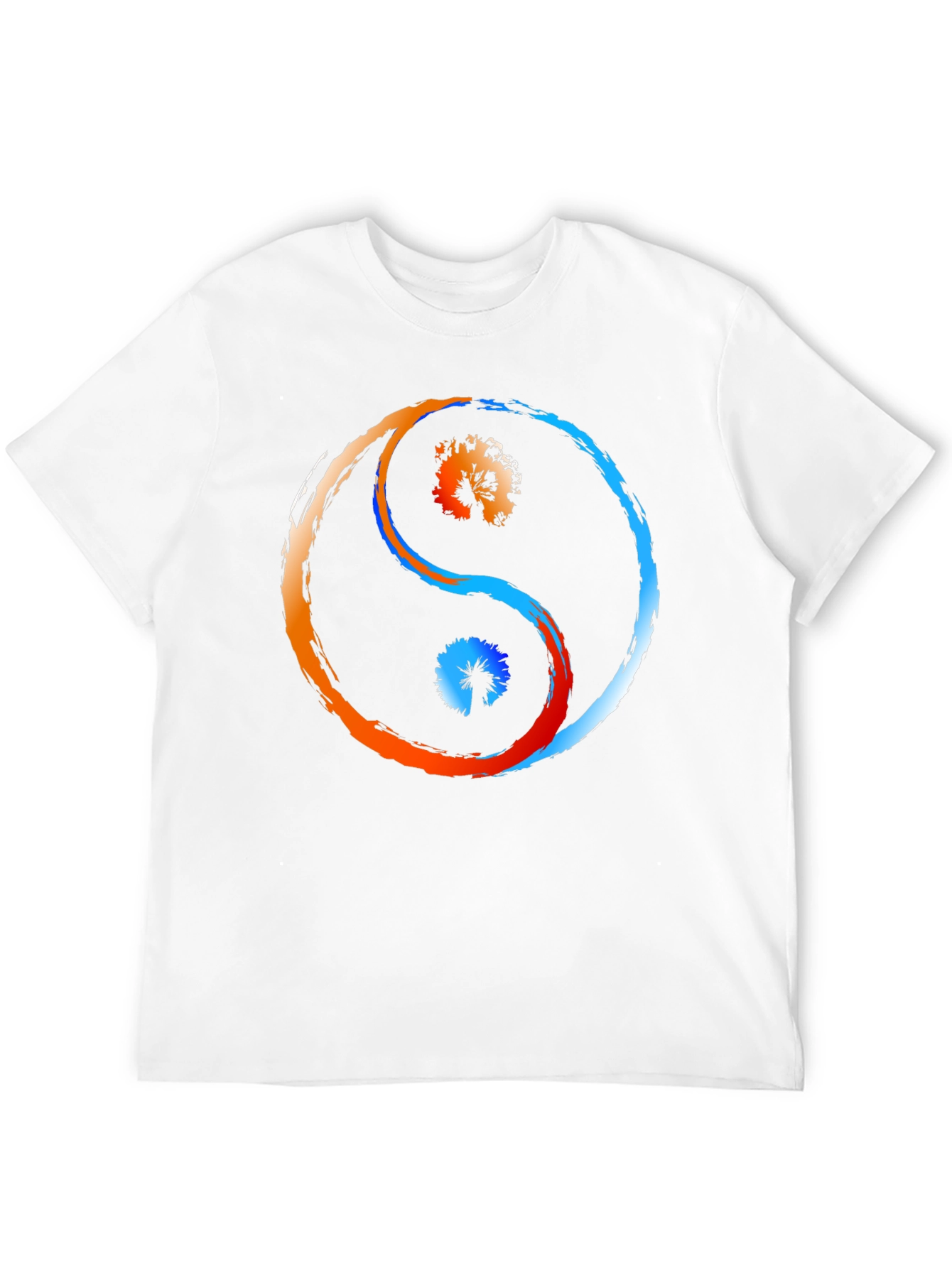 Yin Yang Balance Graphic T-Shirt