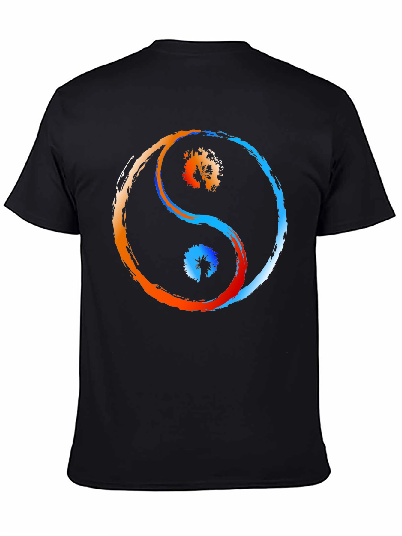 Yin Yang Balance Graphic T-Shirt
