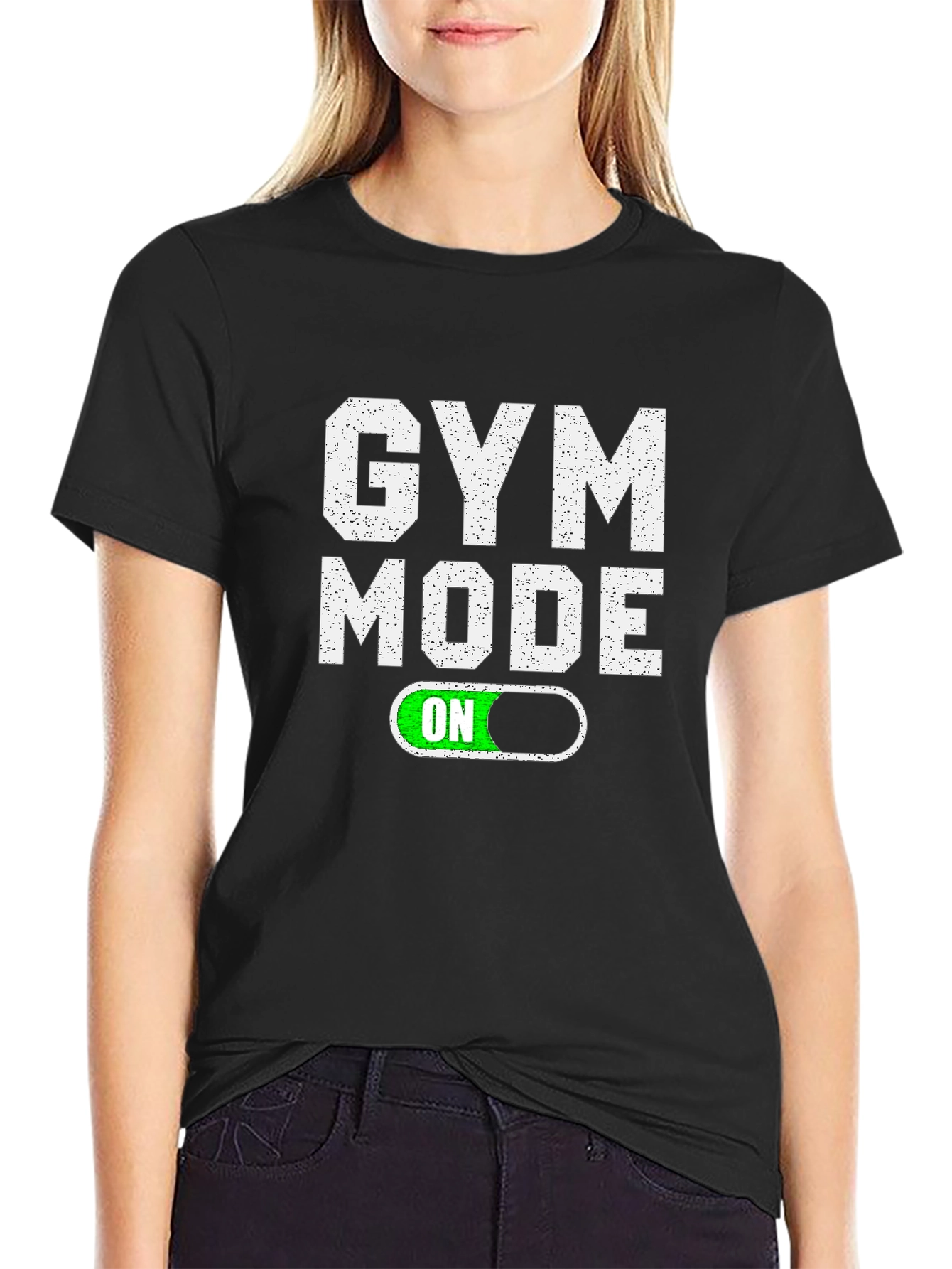 Gym Mode ON T-Shirt - Fitness Apparel