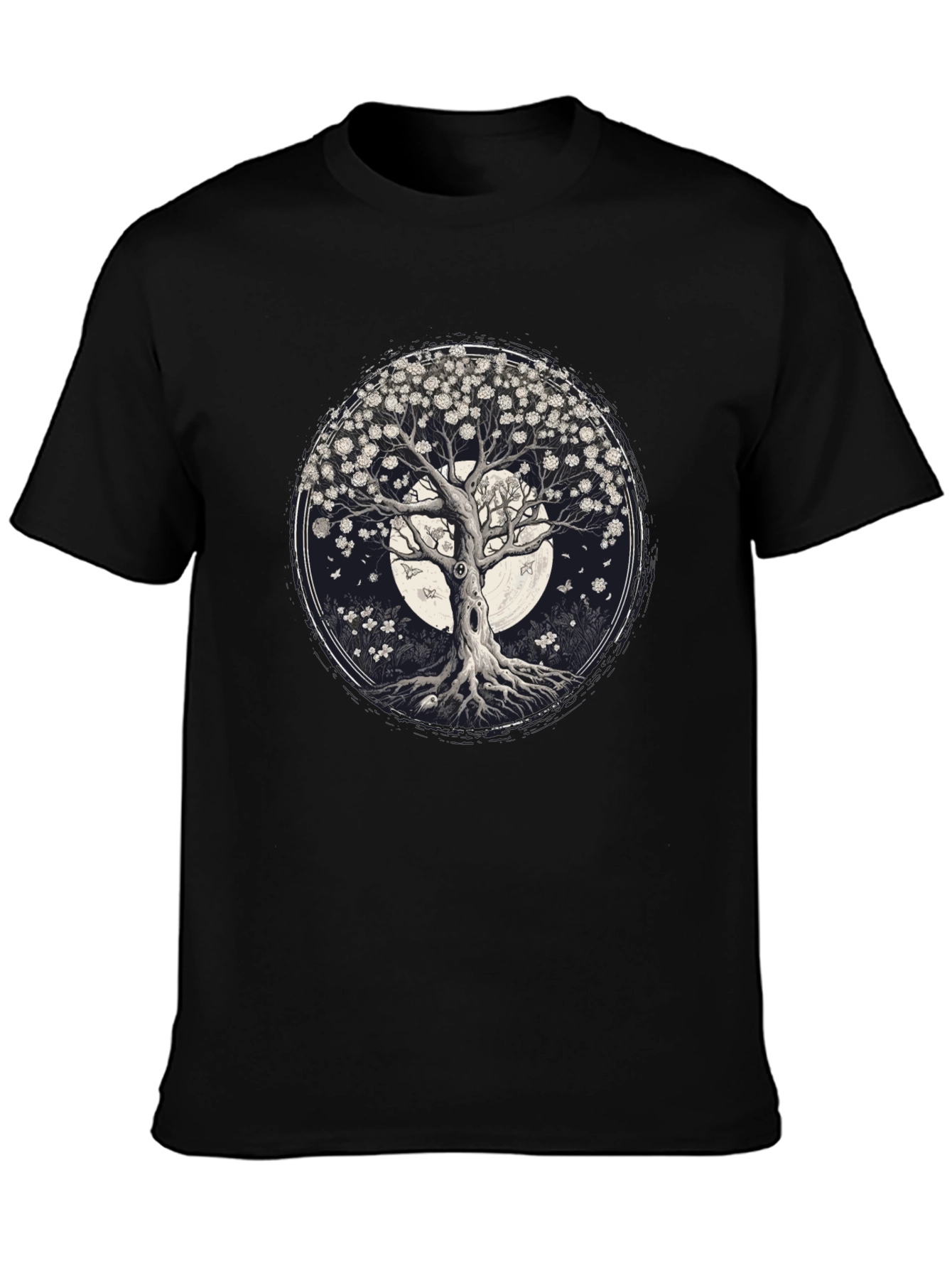 Tree of Life Graphic Tee - Black