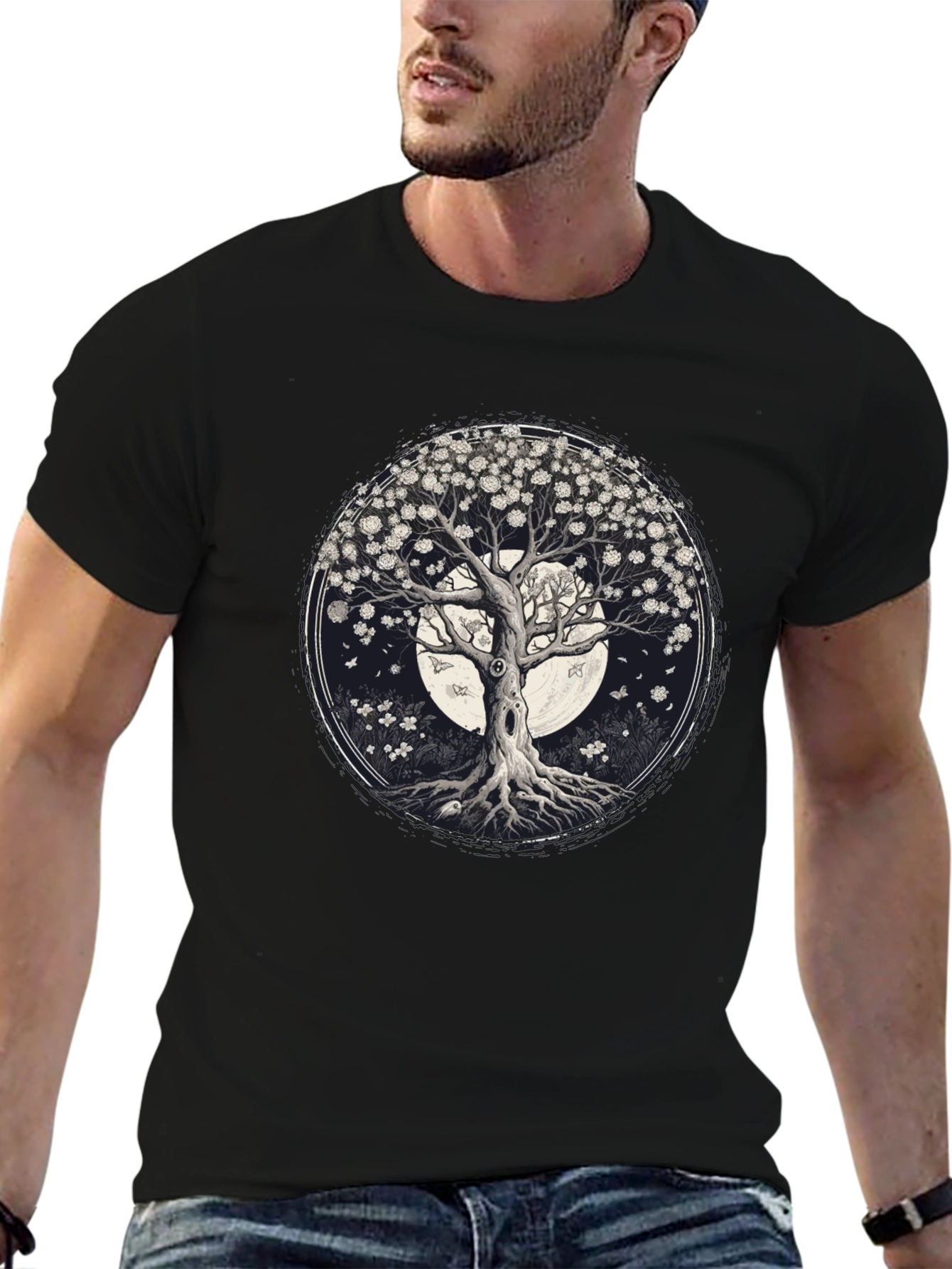 Tree of Life Graphic Tee - Black