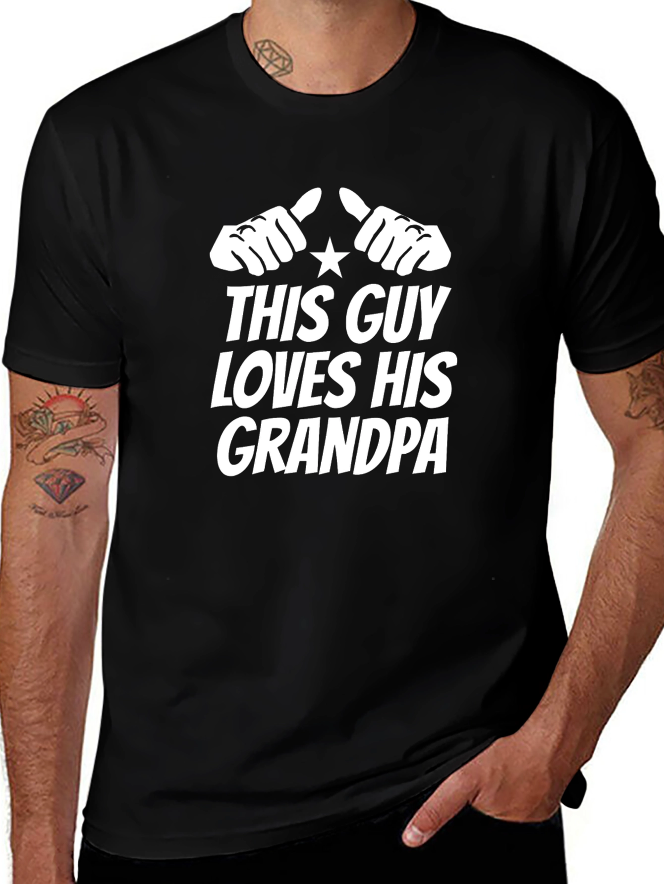 This Guy Loves His Grandpa T-Shirt