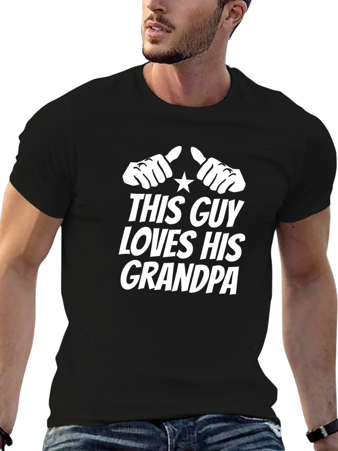 This Guy Loves His Grandpa T-Shirt