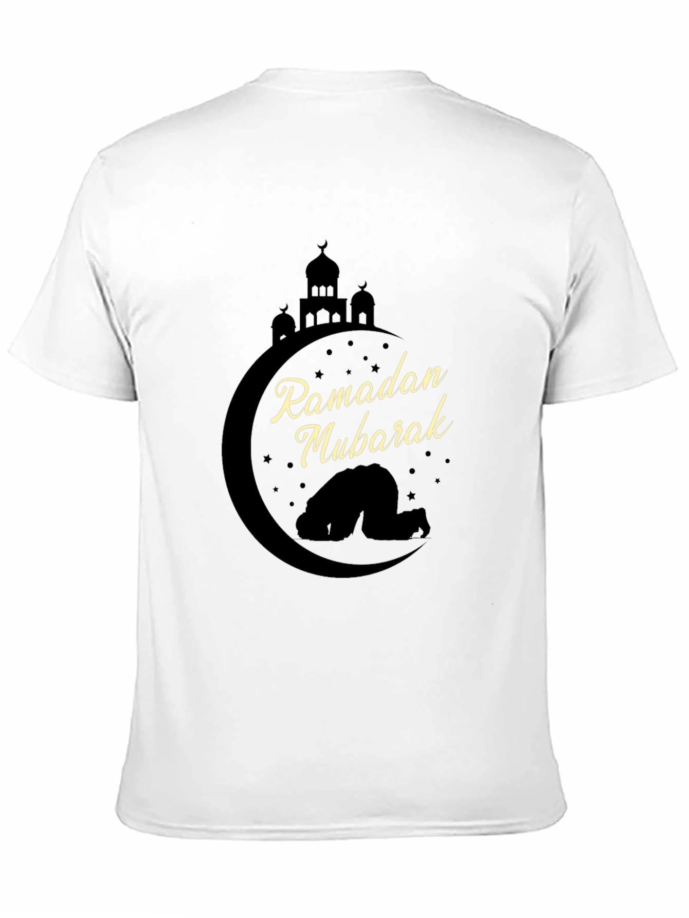 Ramadan Mubarak Black T-Shirt