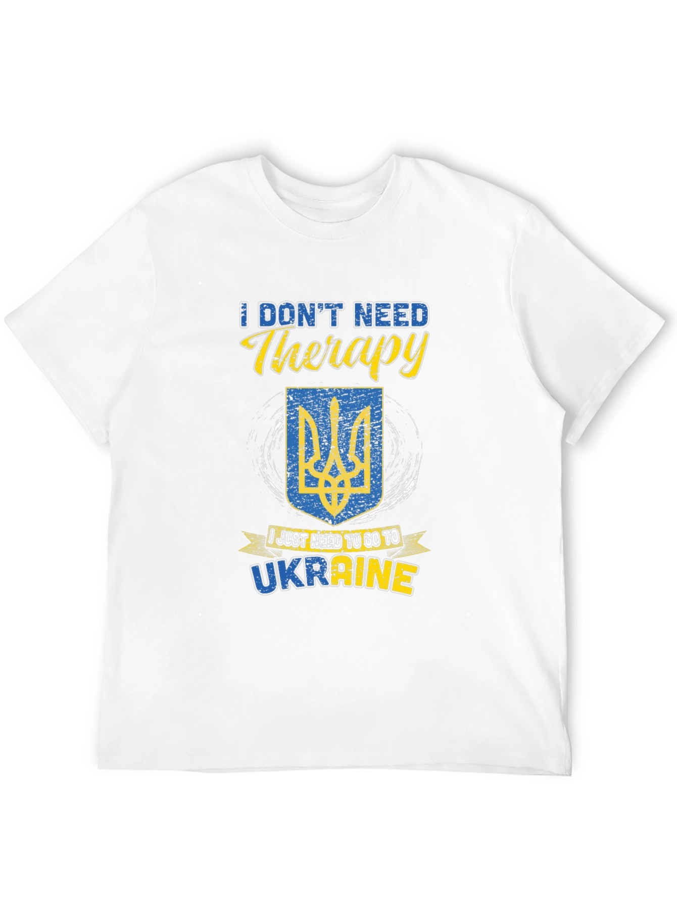 Ukraine Therapy T-Shirt - Ukrainian Pride