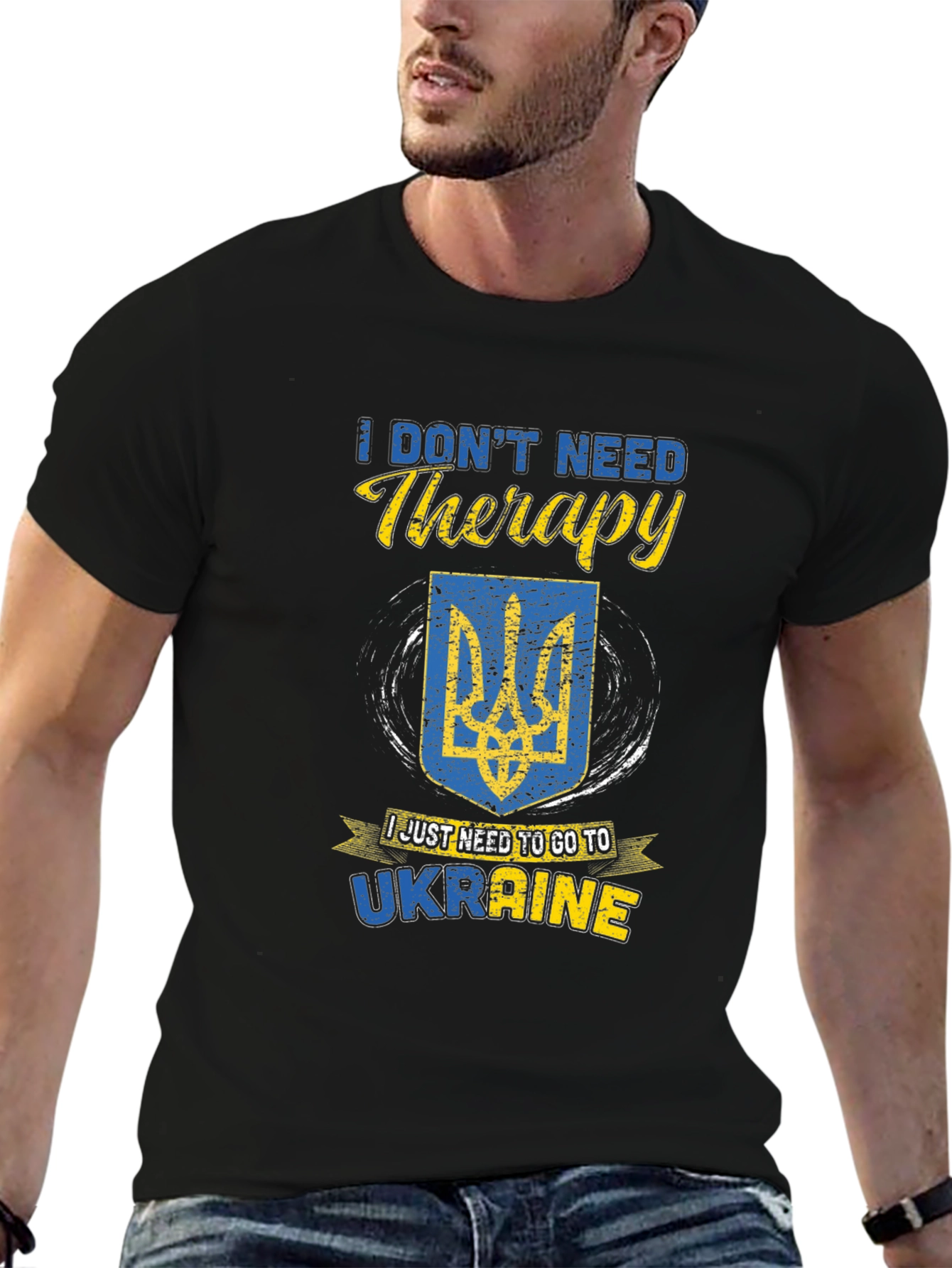 Ukraine Therapy T-Shirt - Ukrainian Pride
