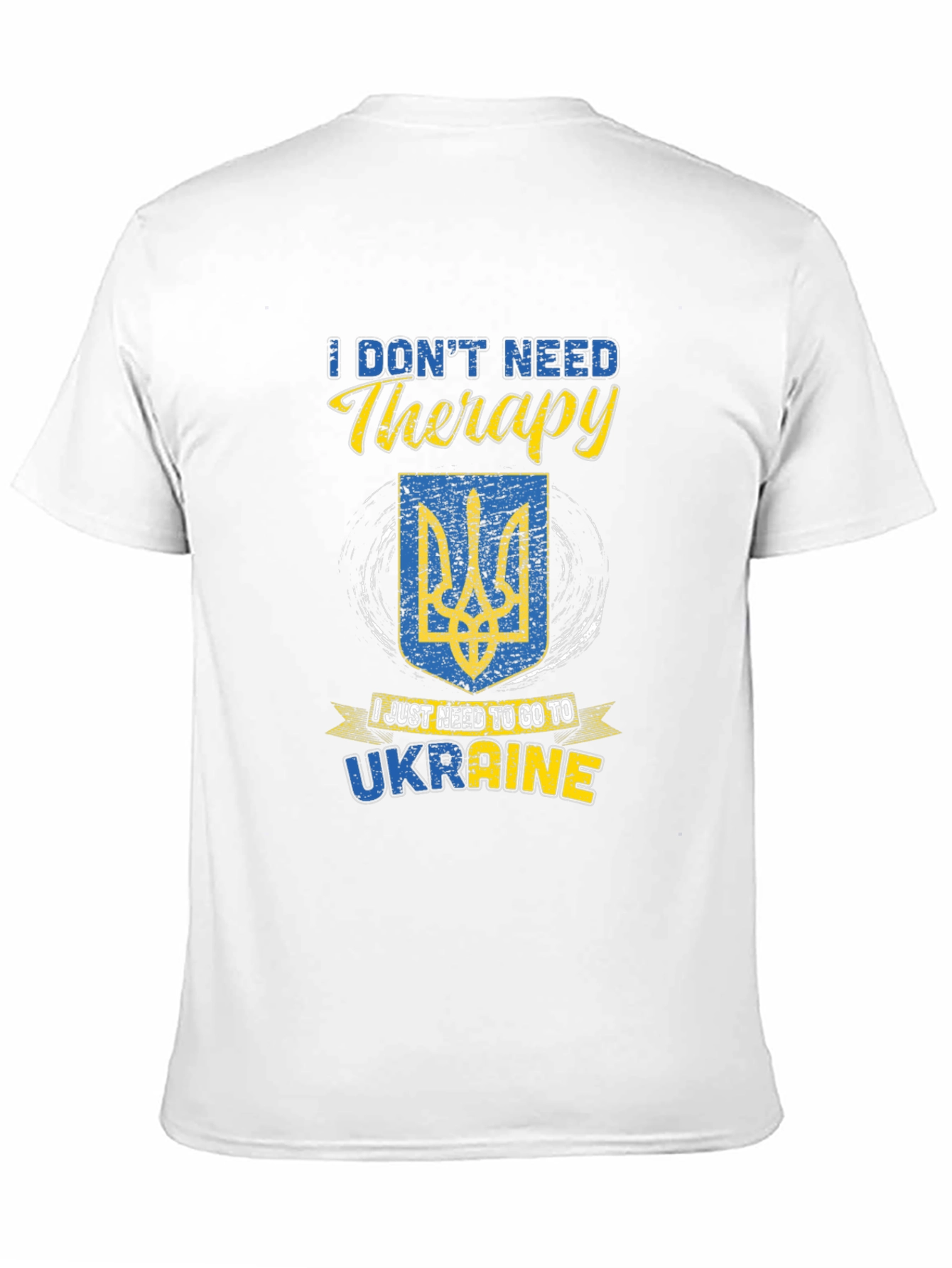 Ukraine Therapy T-Shirt - Ukrainian Pride