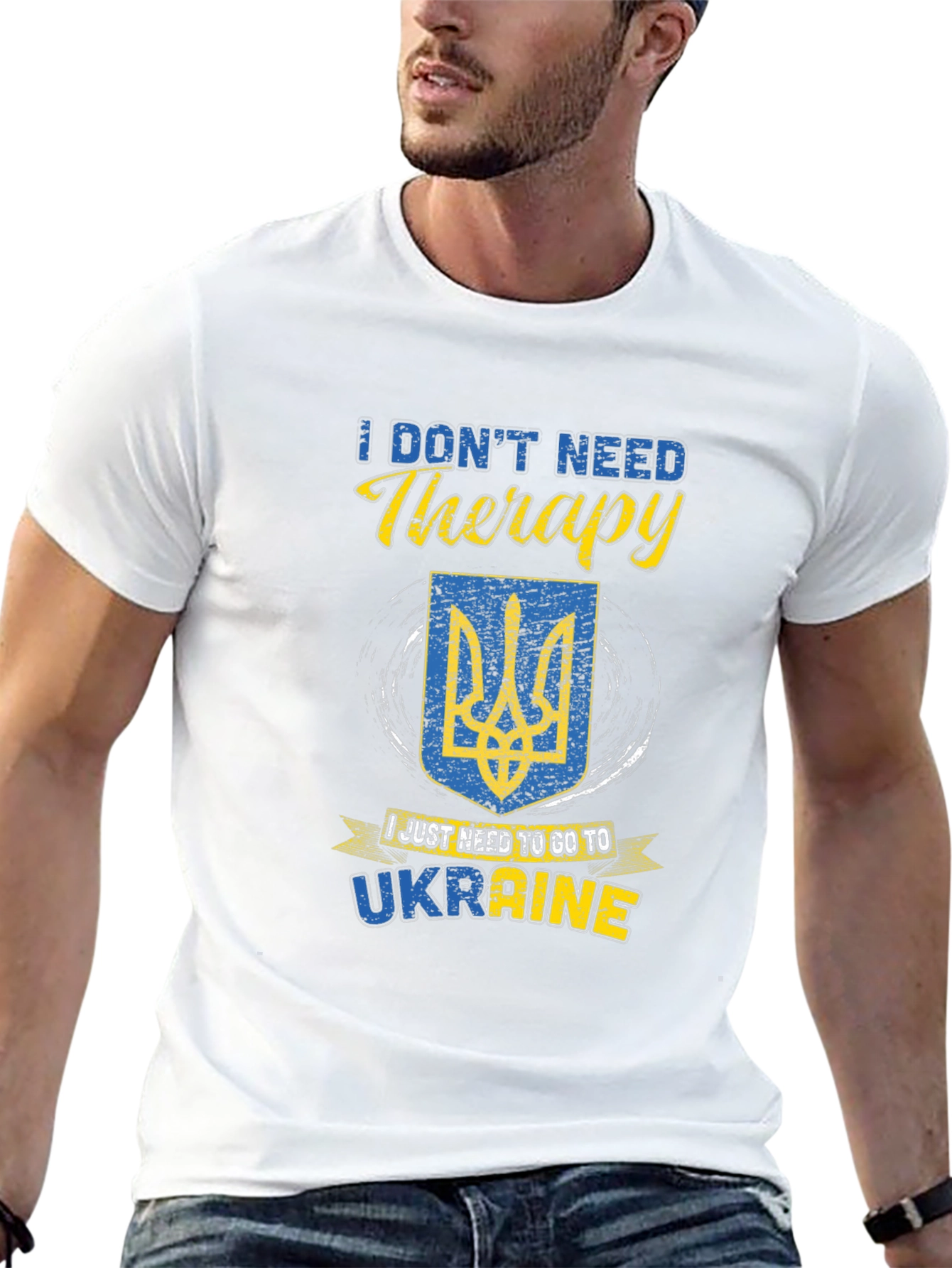 Ukraine Therapy T-Shirt - Ukrainian Pride