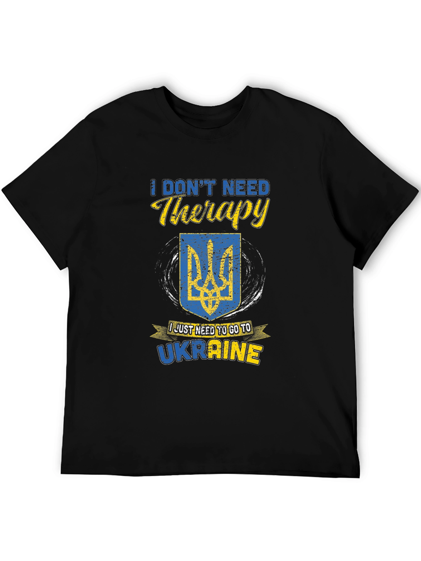 Ukraine Therapy T-Shirt - Ukrainian Pride