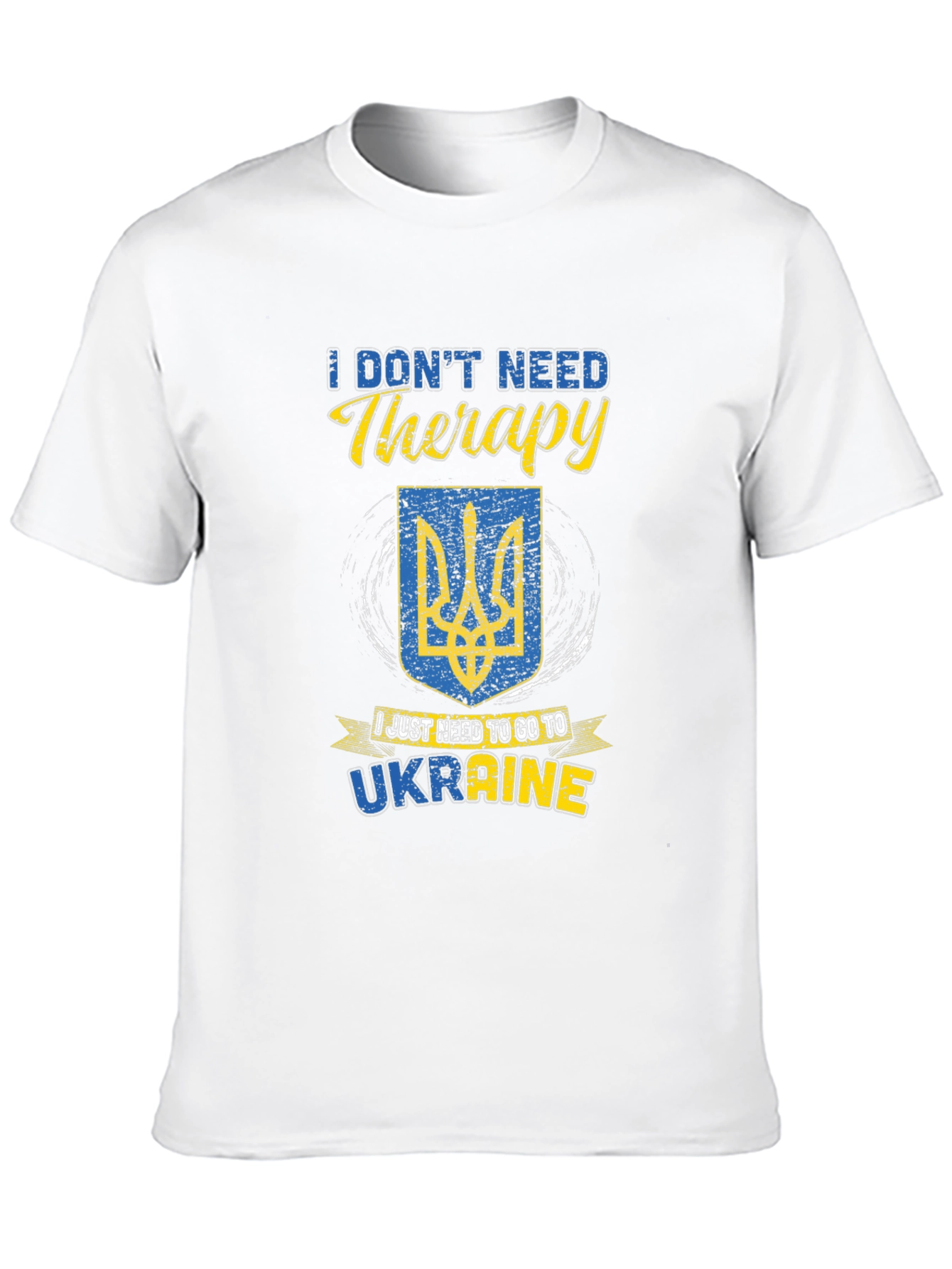 Ukraine Therapy T-Shirt - Ukrainian Pride
