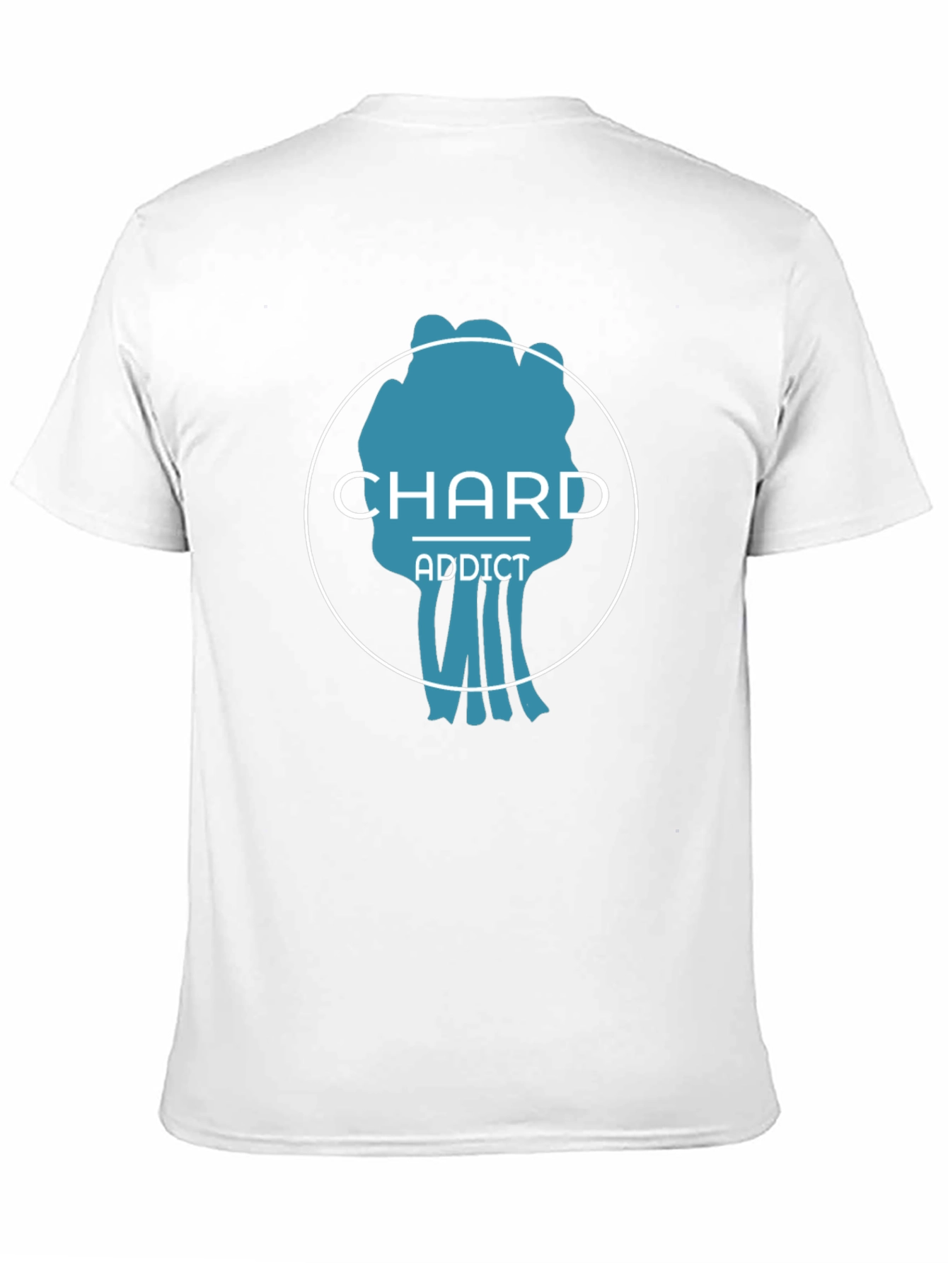 Chard Addict Graphic T-Shirt - Black
