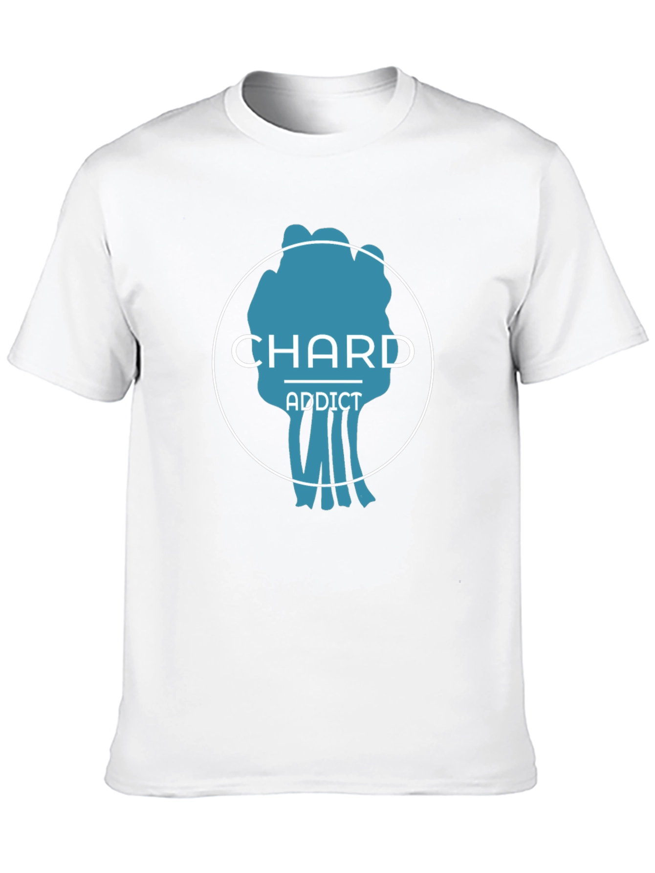 Chard Addict Graphic T-Shirt - Black
