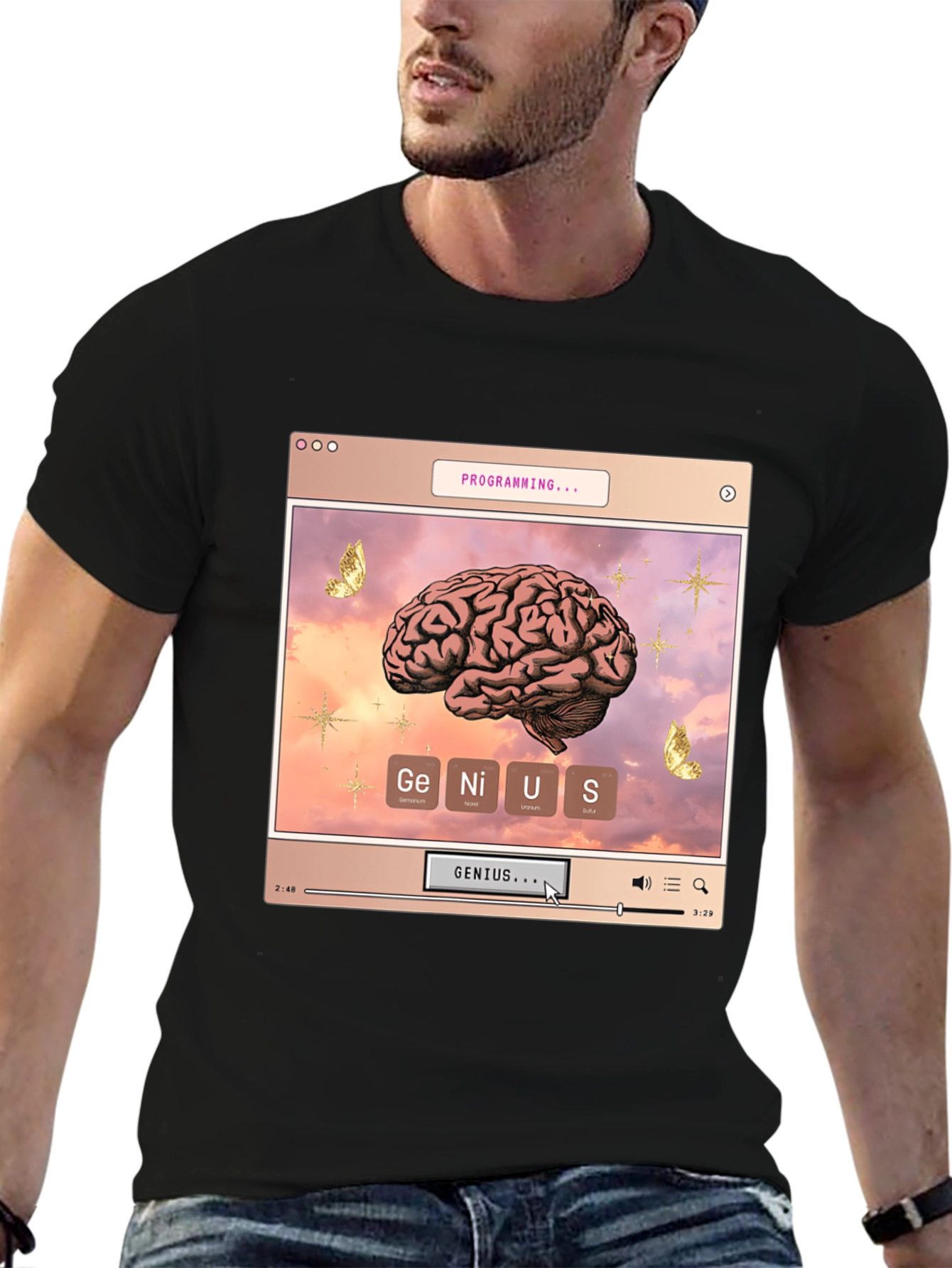 Genius Programming Brain T-Shirt
