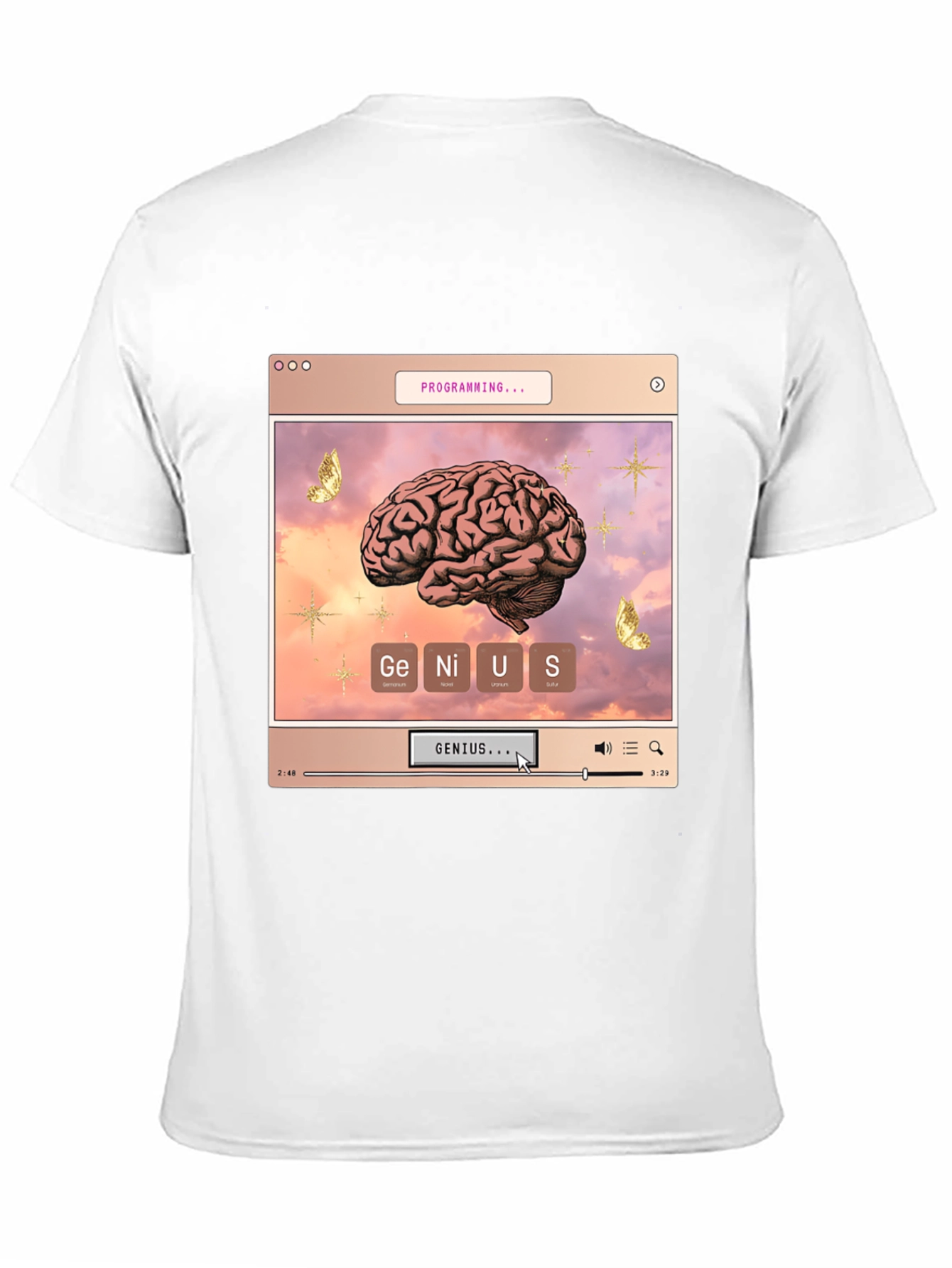 Genius Programming Brain T-Shirt
