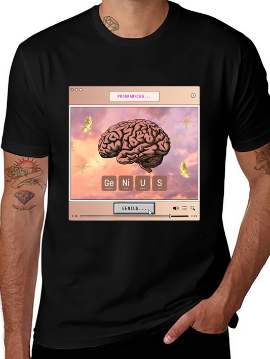 Genius Programming Brain T-Shirt