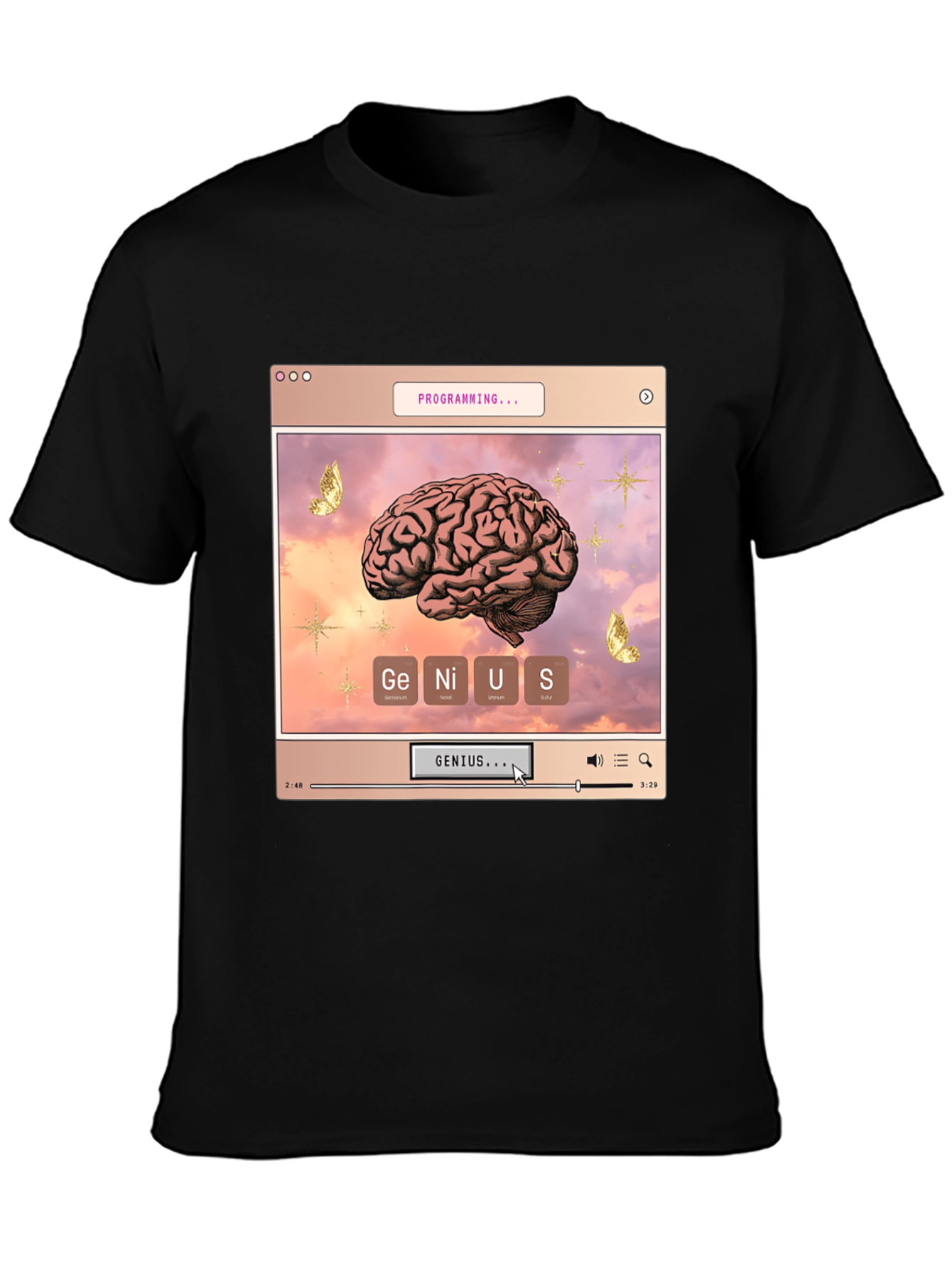 Genius Programming Brain T-Shirt